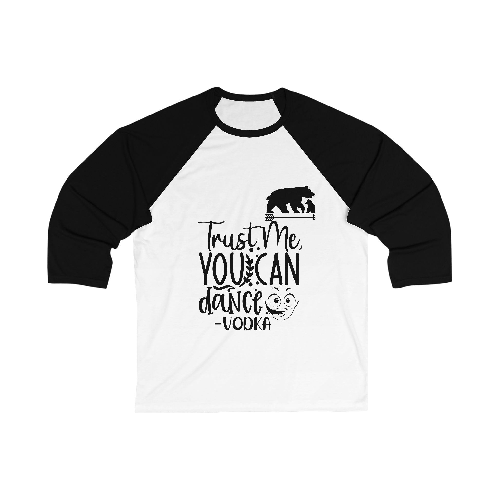 Unisex 3/4 Sleeve Baseball Tee with Fun Quotes | Trust Me You Can Dance Voodoo & Woke Up Pretty | Casual Wear, Gift for Dancers, [...]