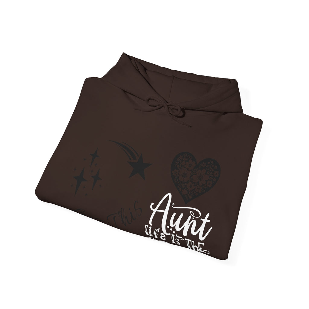 Cosmic Treats Hoodie - Unisex Heavy Blend™ Hooded Sweatshirt, Love This Sweatshirt, Cute Hoodie, Starry Pattern Pullover, Fun Gift for [...]