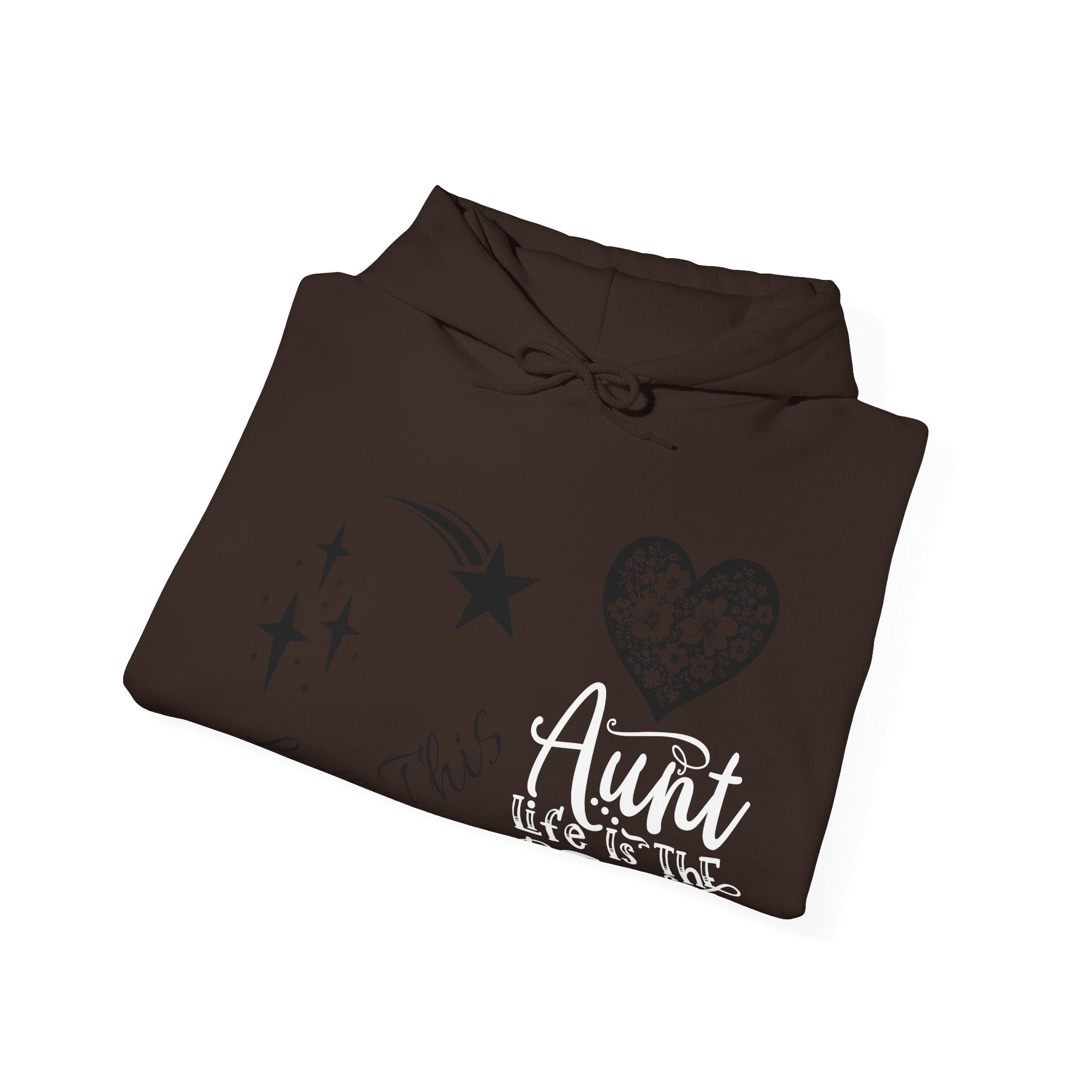 Cosmic Treats Hoodie - Unisex Heavy Blend™ Hooded Sweatshirt, Love This Sweatshirt, Cute Hoodie, Starry Pattern Pullover, Fun Gift for [...]