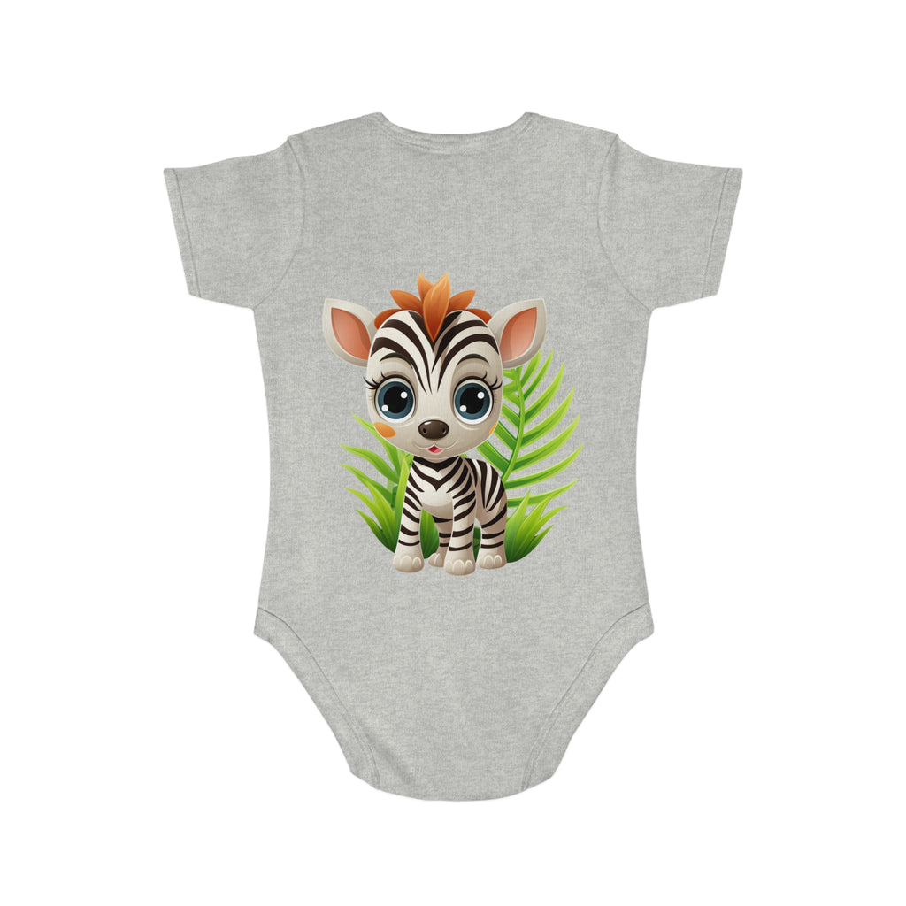 Cute Animal Baby Bodysuit, Adorable Panda and Zebra Onesie, Infant Gift, Baby Shower Outfit, Cute Baby Clothes, Newborn Apparel