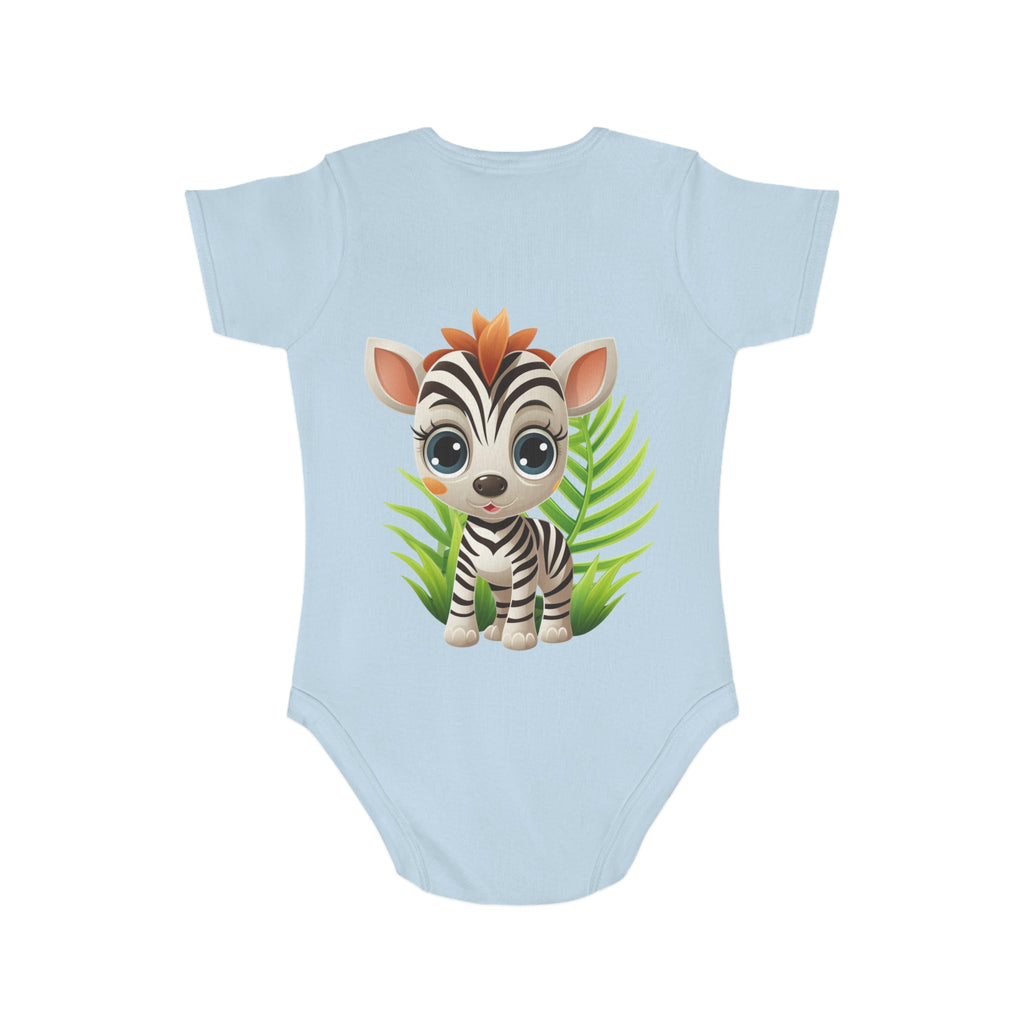 Cute Animal Baby Bodysuit, Adorable Panda and Zebra Onesie, Infant Gift, Baby Shower Outfit, Cute Baby Clothes, Newborn Apparel