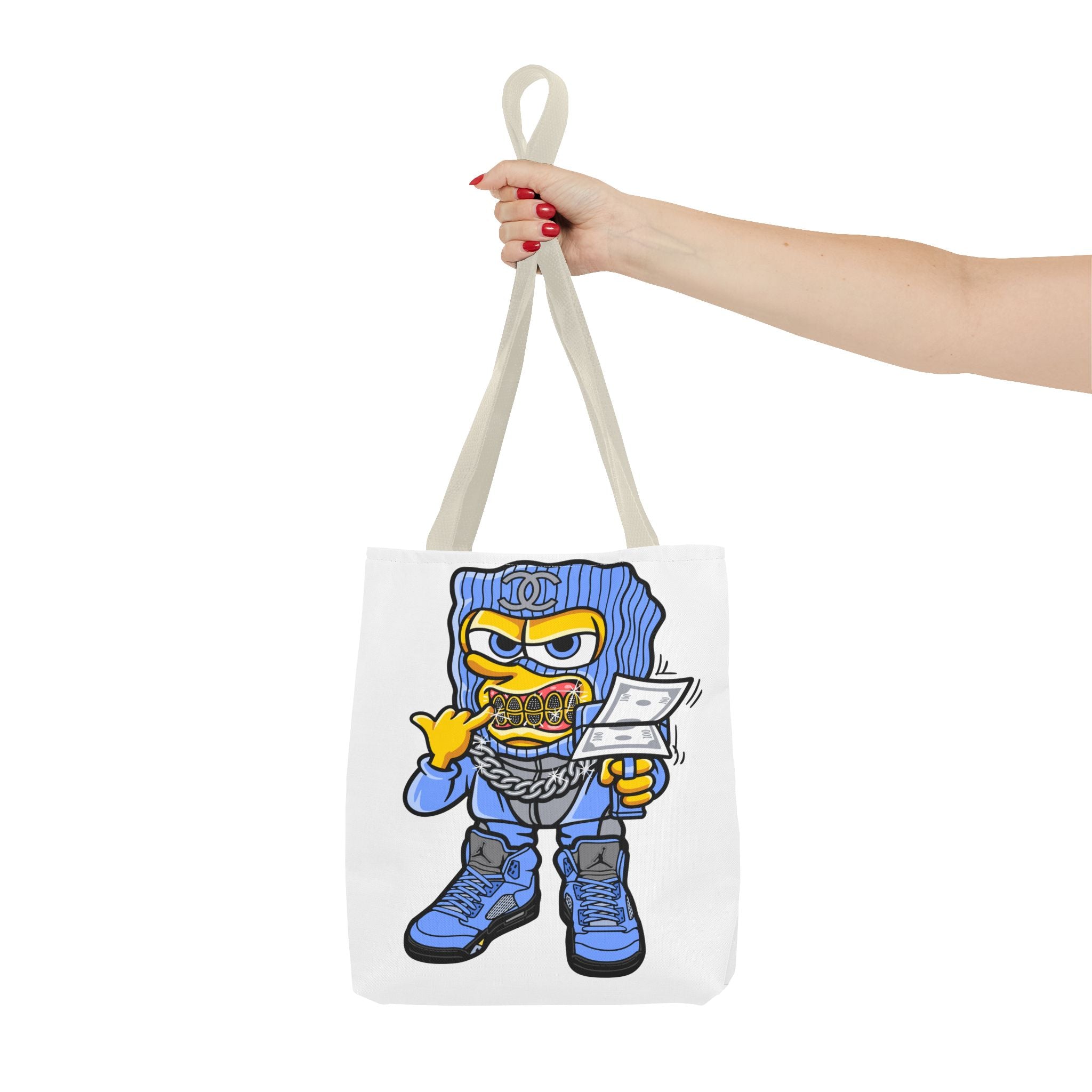 Trendy Graphic Tote Bag, Cool Urban Style, Perfect for Everyday Use, Gifts for Fashion Lovers, Street Art Vibe, Funky Accessory