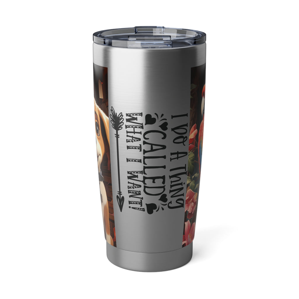 Vagabond 20oz Tumbler | Travel Mug for Dog Lovers | Unique Gift for Pet Owners | Personalized Tumbler for Gifts | Perfect for Holidays