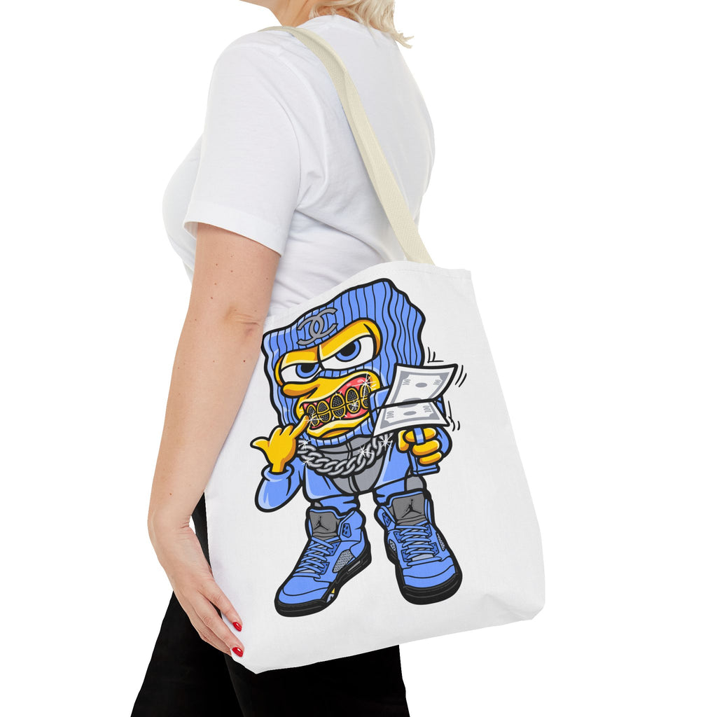 Trendy Graphic Tote Bag, Cool Urban Style, Perfect for Everyday Use, Gifts for Fashion Lovers, Street Art Vibe, Funky Accessory