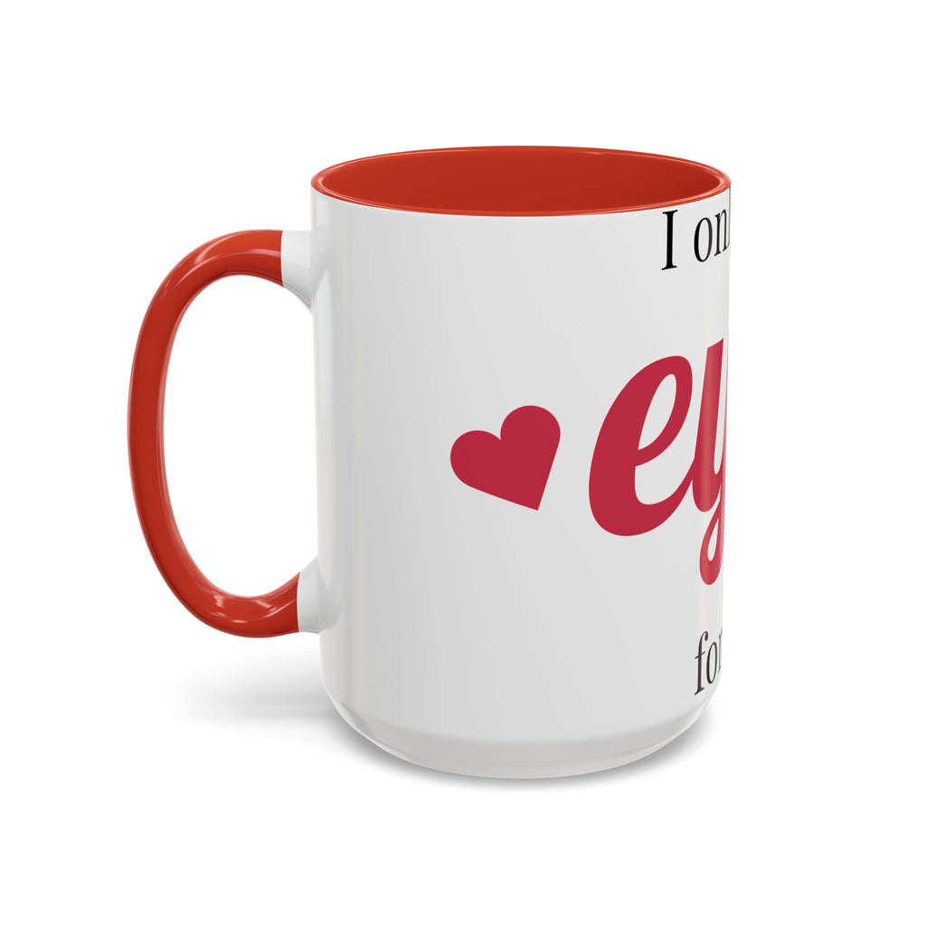 Romantic Coffee Mug - Perfect for Valentine's Day, Love Gifts, Couple's Gift, Cute Beverage Holder, Anniversary Present