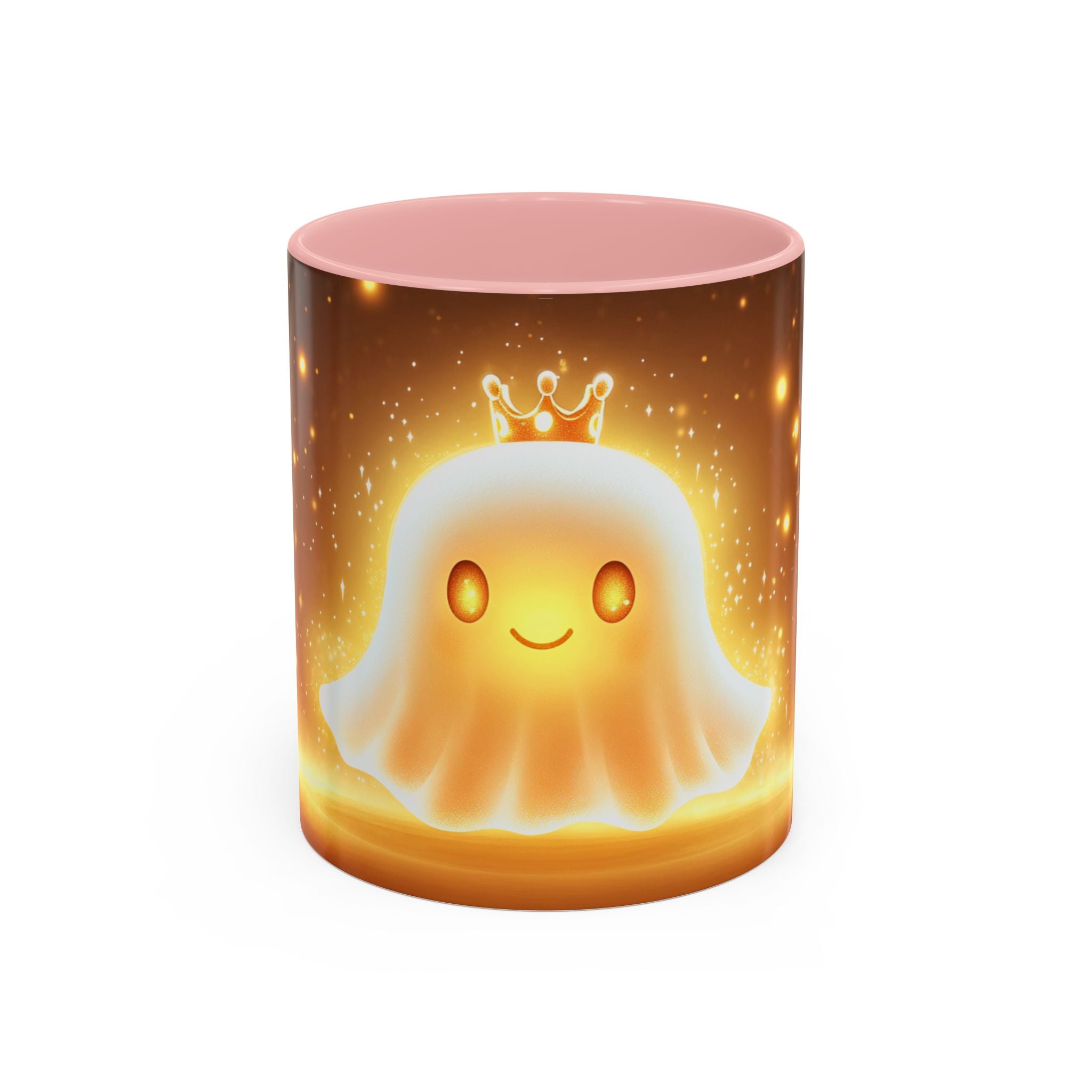 Whimsical Jelly Ghost Coffee Mug - Perfect for Halloween, Cozy Mornings, Gift for Friends, Home Decor, Cute Art