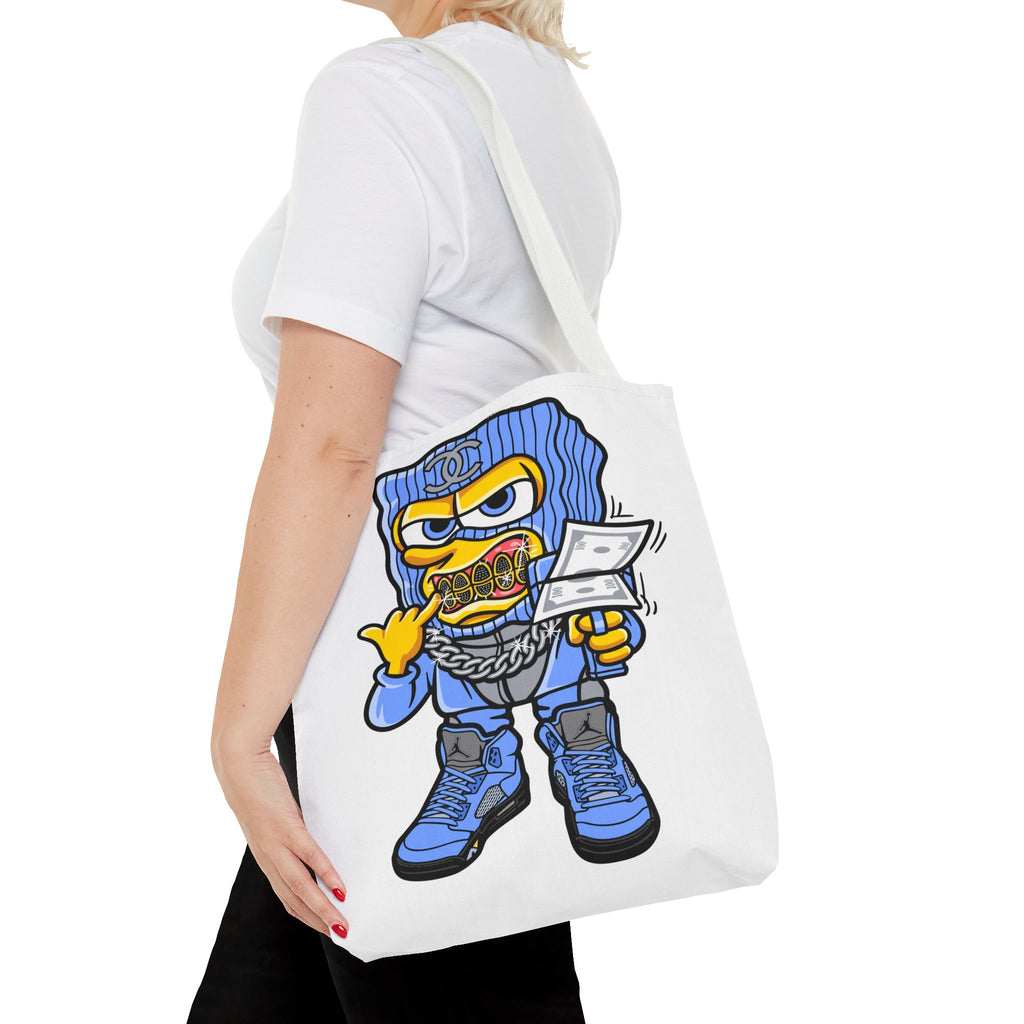 Trendy Graphic Tote Bag, Cool Urban Style, Perfect for Everyday Use, Gifts for Fashion Lovers, Street Art Vibe, Funky Accessory