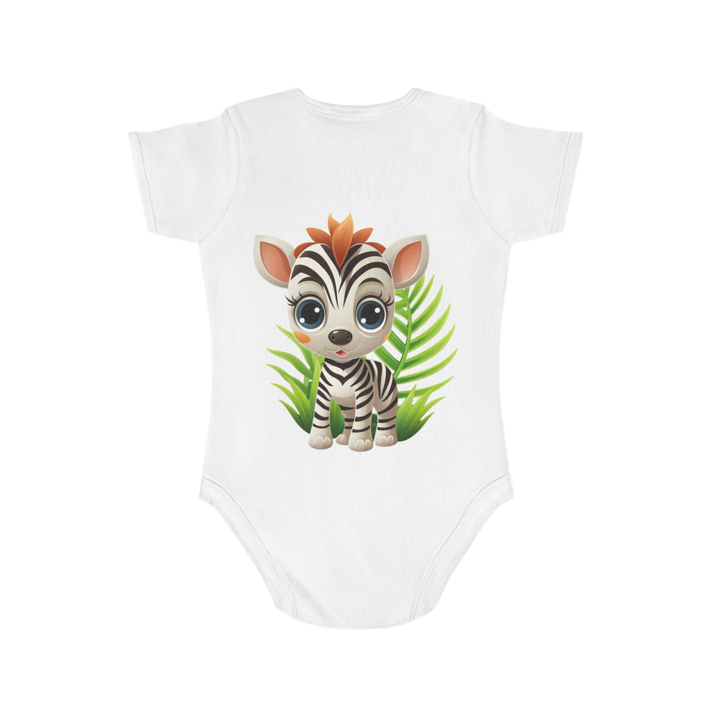 Cute Animal Baby Bodysuit, Adorable Panda and Zebra Onesie, Infant Gift, Baby Shower Outfit, Cute Baby Clothes, Newborn Apparel
