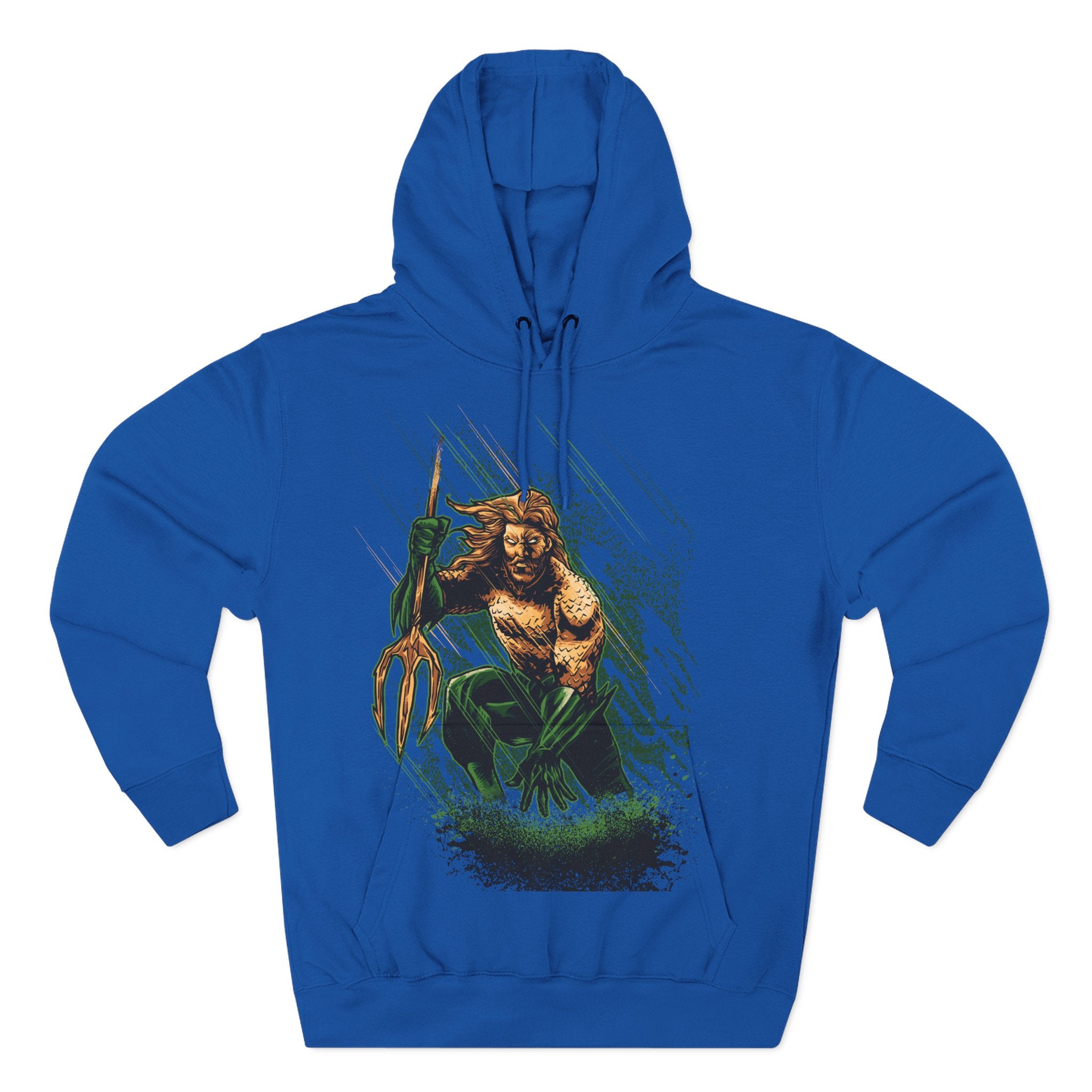 Fleece Hoodie with Bold Graphic Designs