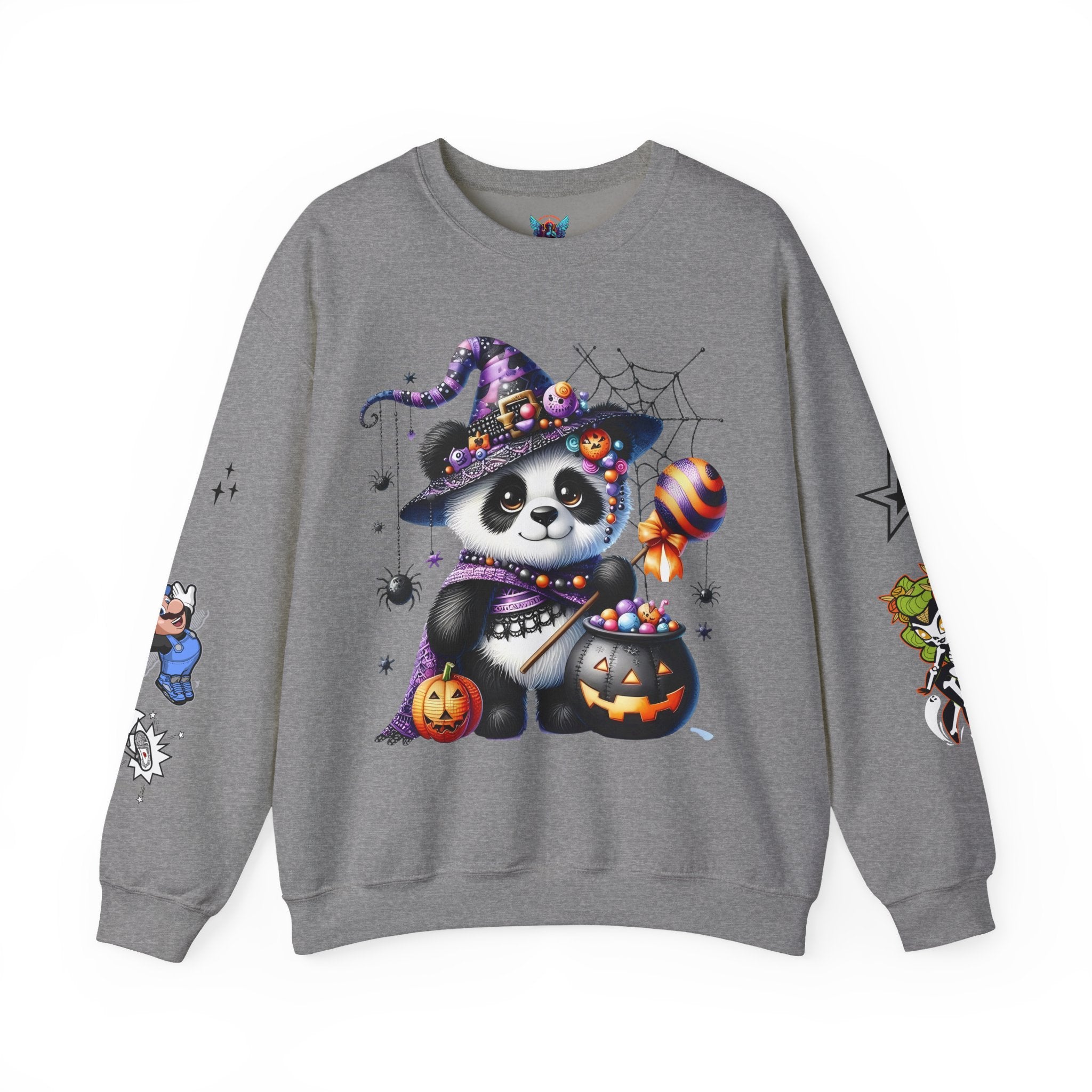 Whimsical Halloween Crewneck Sweatshirt, Cozy Unisex Sweatshirt, Cute Sweatshirt Gift, Fall Fashion, Trendy Sweatshirt, Halloween [...]
