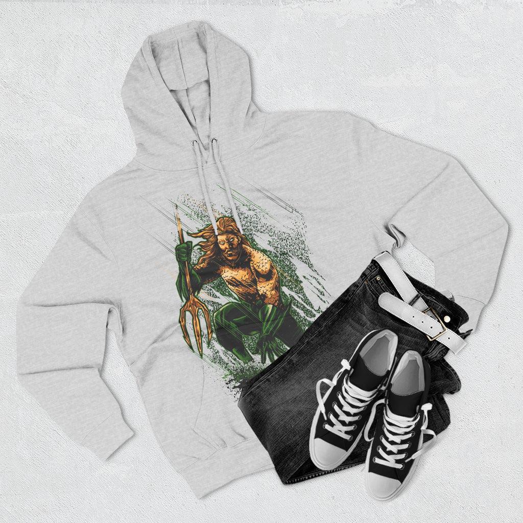 Fleece Hoodie with Bold Graphic Designs