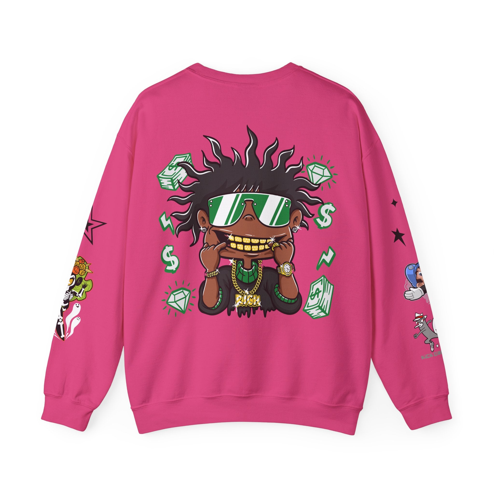 Whimsical Halloween Crewneck Sweatshirt, Cozy Unisex Sweatshirt, Cute Sweatshirt Gift, Fall Fashion, Trendy Sweatshirt, Halloween [...]