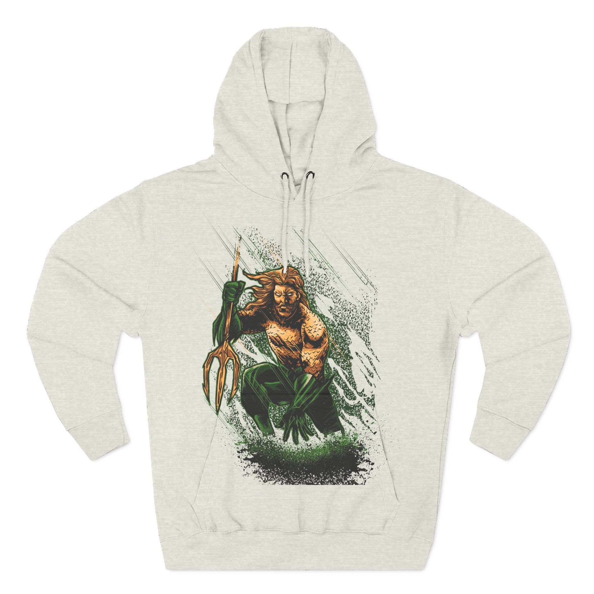 Fleece Hoodie with Bold Graphic Designs