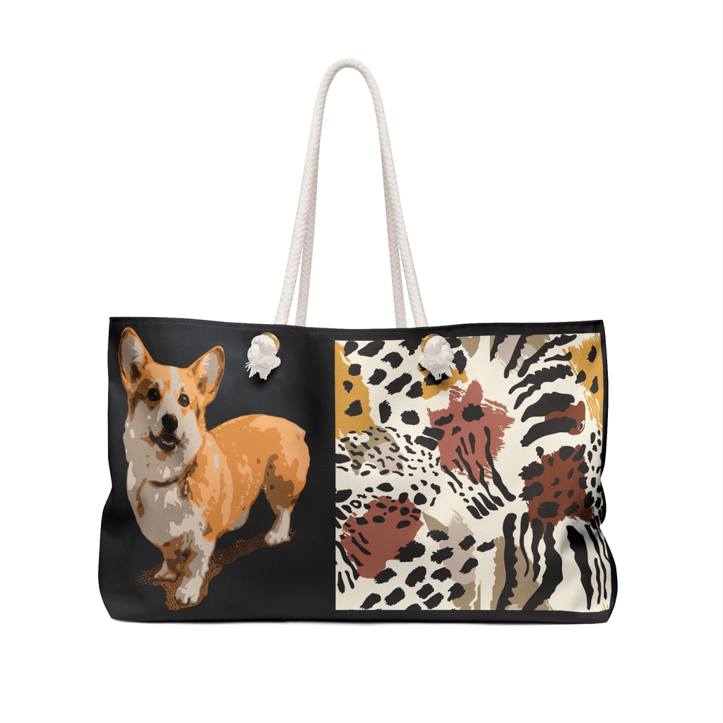 Wildlife-Themed Weekender Bag - Perfect for Animal Lovers, Travel, Beach Days, Gym, Gifts