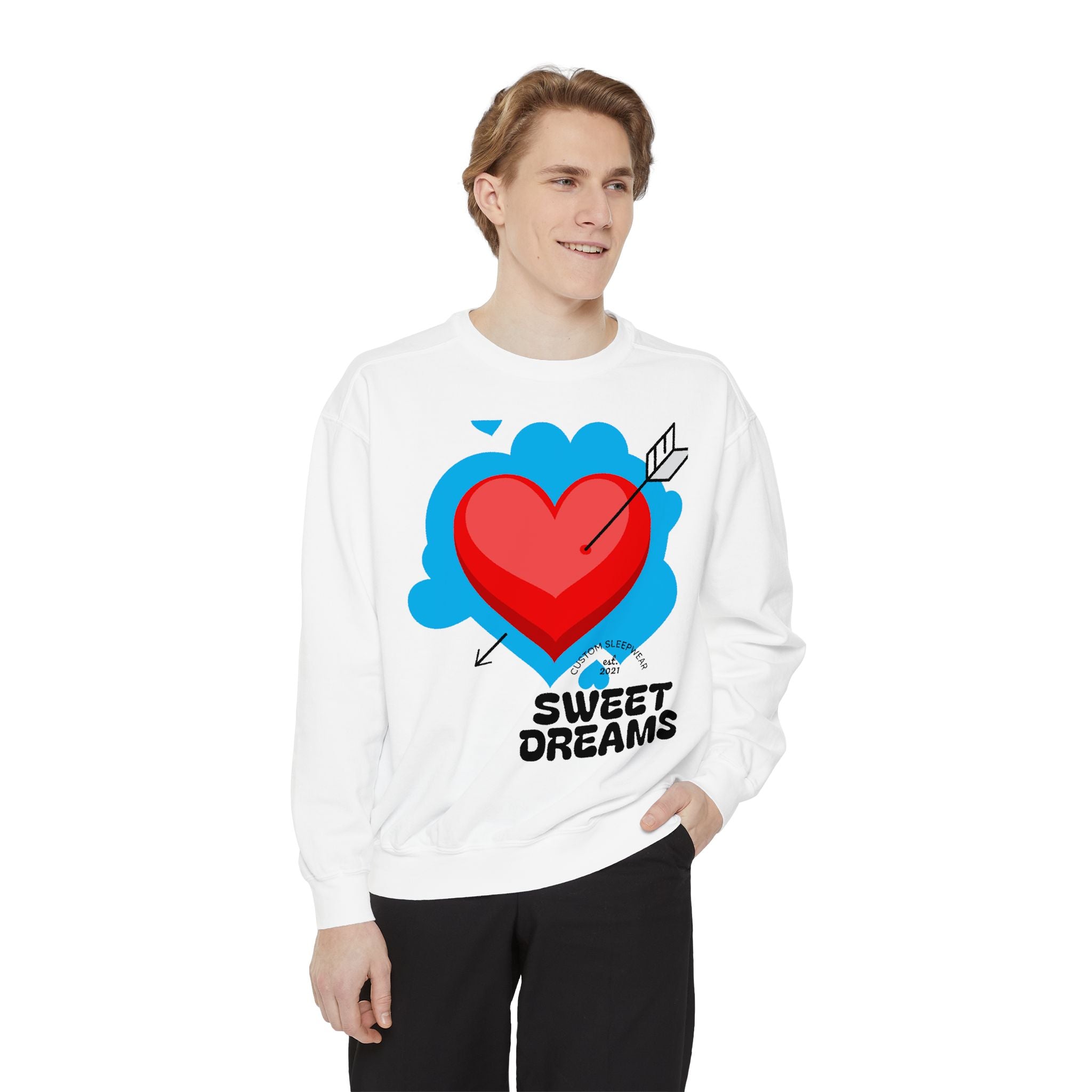 Unisex Garment-Dyed Sweatshirt