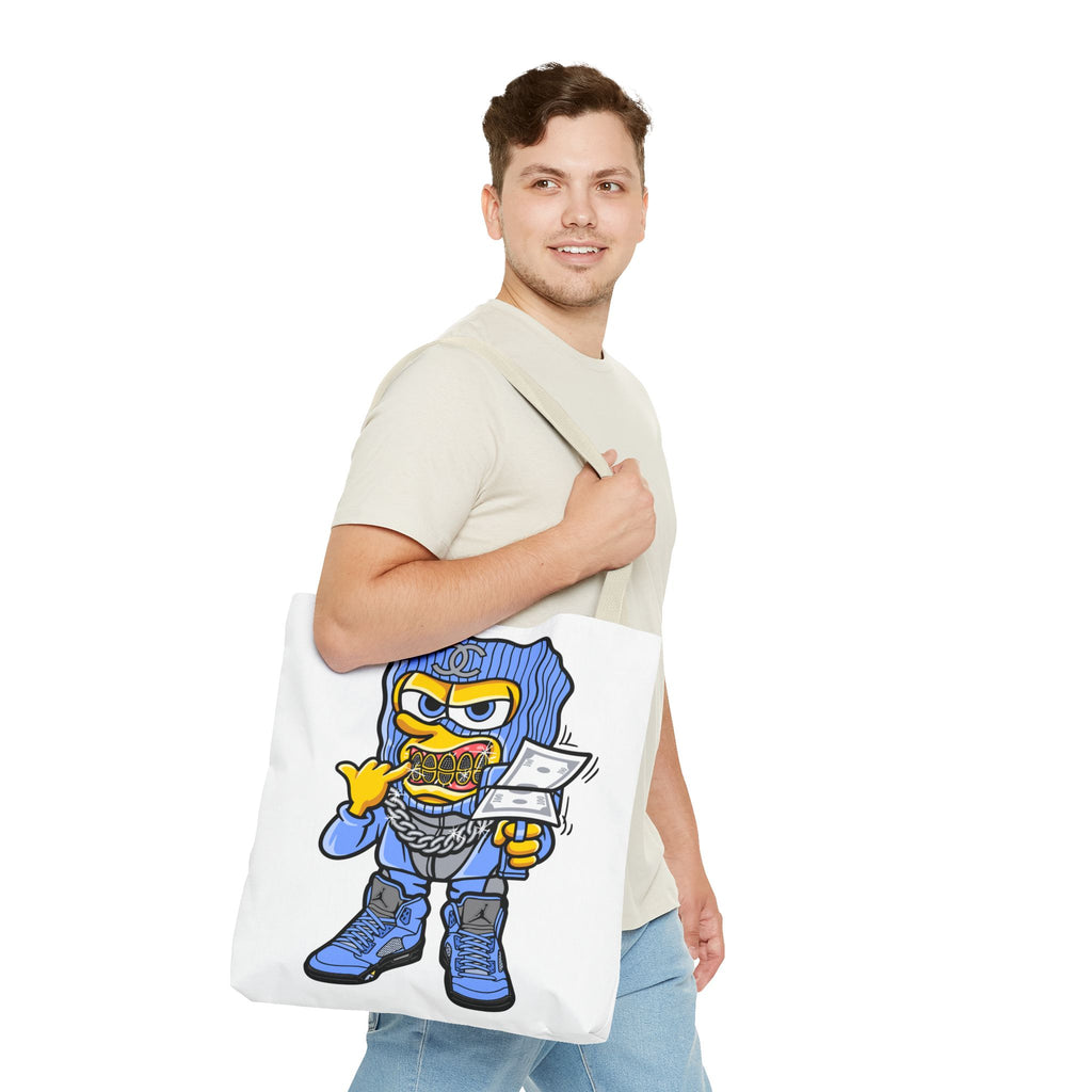 Trendy Graphic Tote Bag, Cool Urban Style, Perfect for Everyday Use, Gifts for Fashion Lovers, Street Art Vibe, Funky Accessory