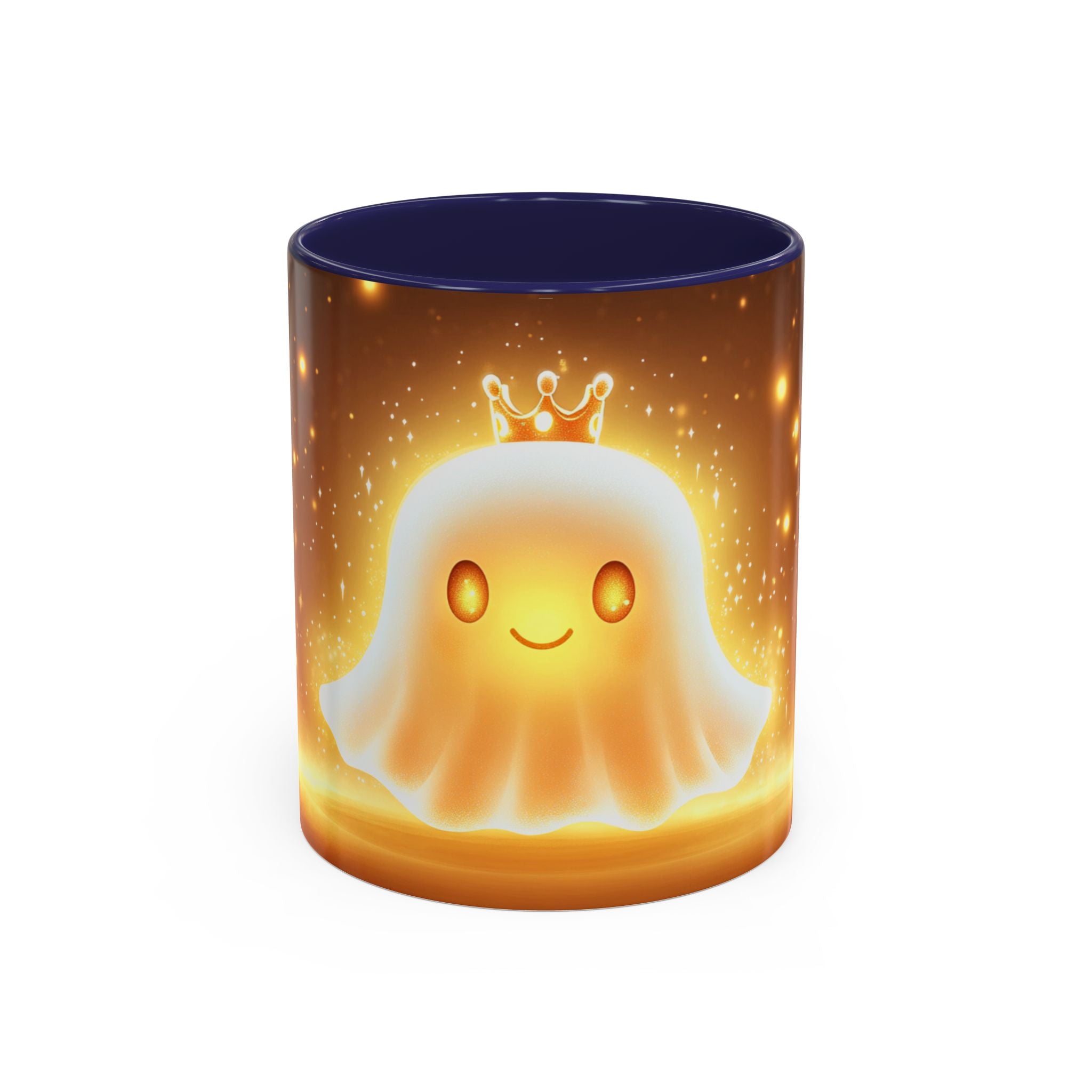 Whimsical Jelly Ghost Coffee Mug - Perfect for Halloween, Cozy Mornings, Gift for Friends, Home Decor, Cute Art