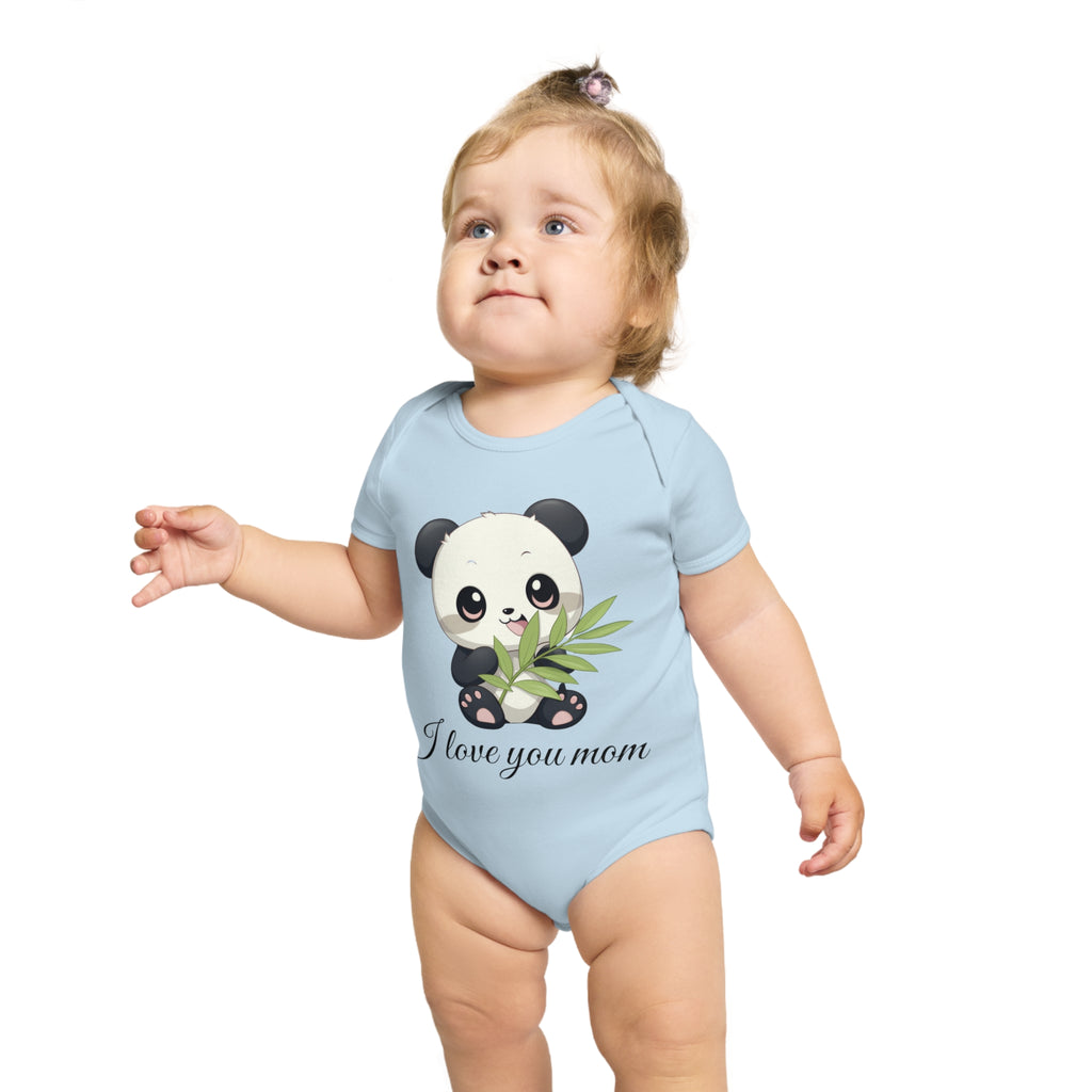 Cute Animal Baby Bodysuit, Adorable Panda and Zebra Onesie, Infant Gift, Baby Shower Outfit, Cute Baby Clothes, Newborn Apparel