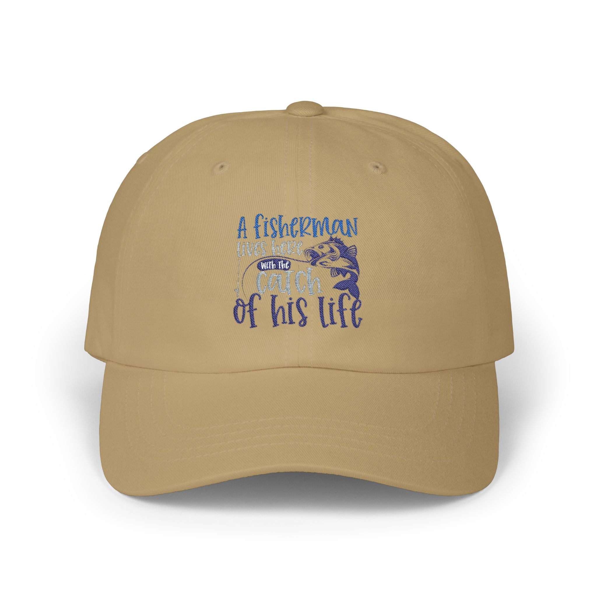 Classic Fisherman Dad Cap, Perfect Gift for Fishing Enthusiasts, Casual Summer Hat, Father's Day Gift, Outdoor Adventure Accessory