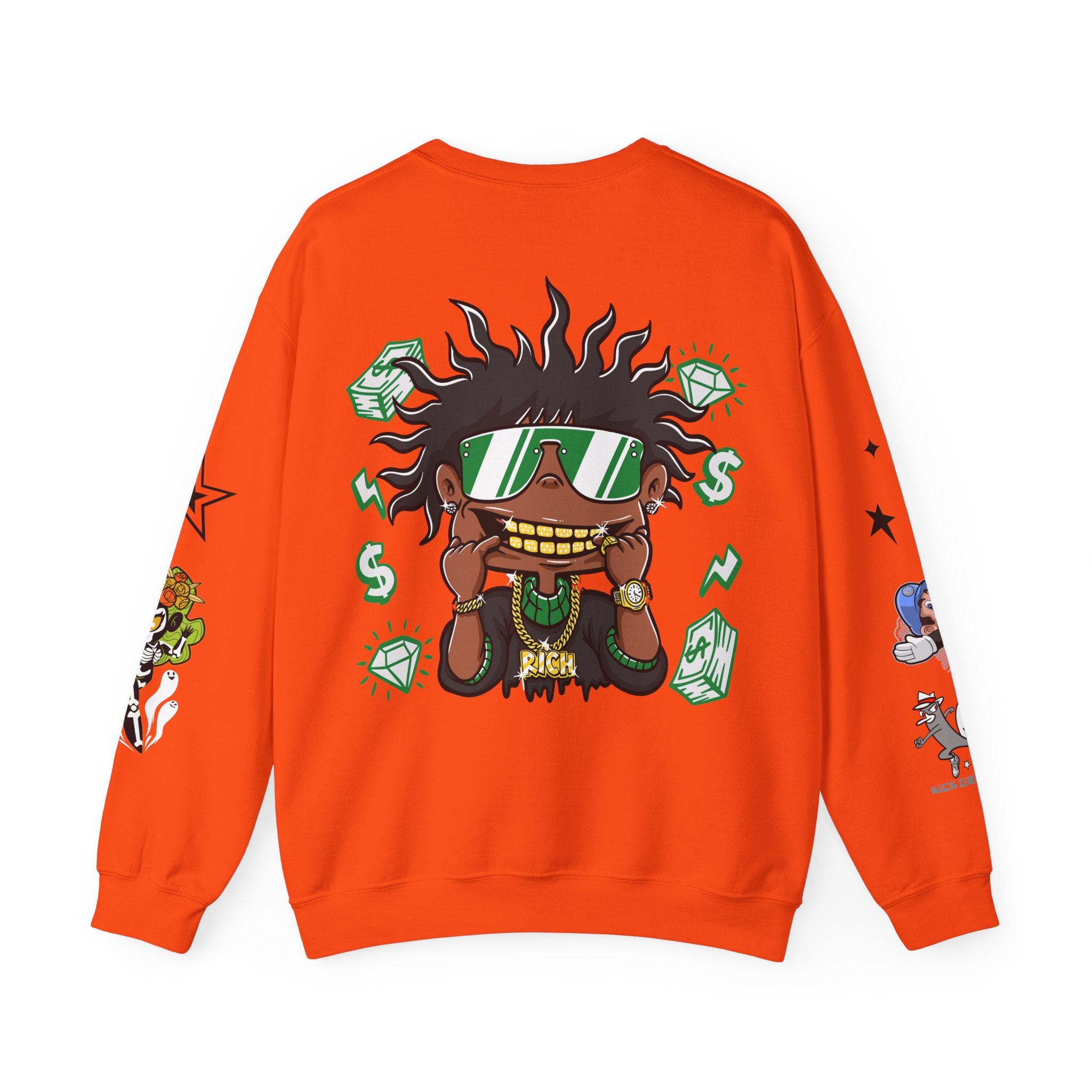 Whimsical Halloween Crewneck Sweatshirt, Cozy Unisex Sweatshirt, Cute Sweatshirt Gift, Fall Fashion, Trendy Sweatshirt, Halloween [...]