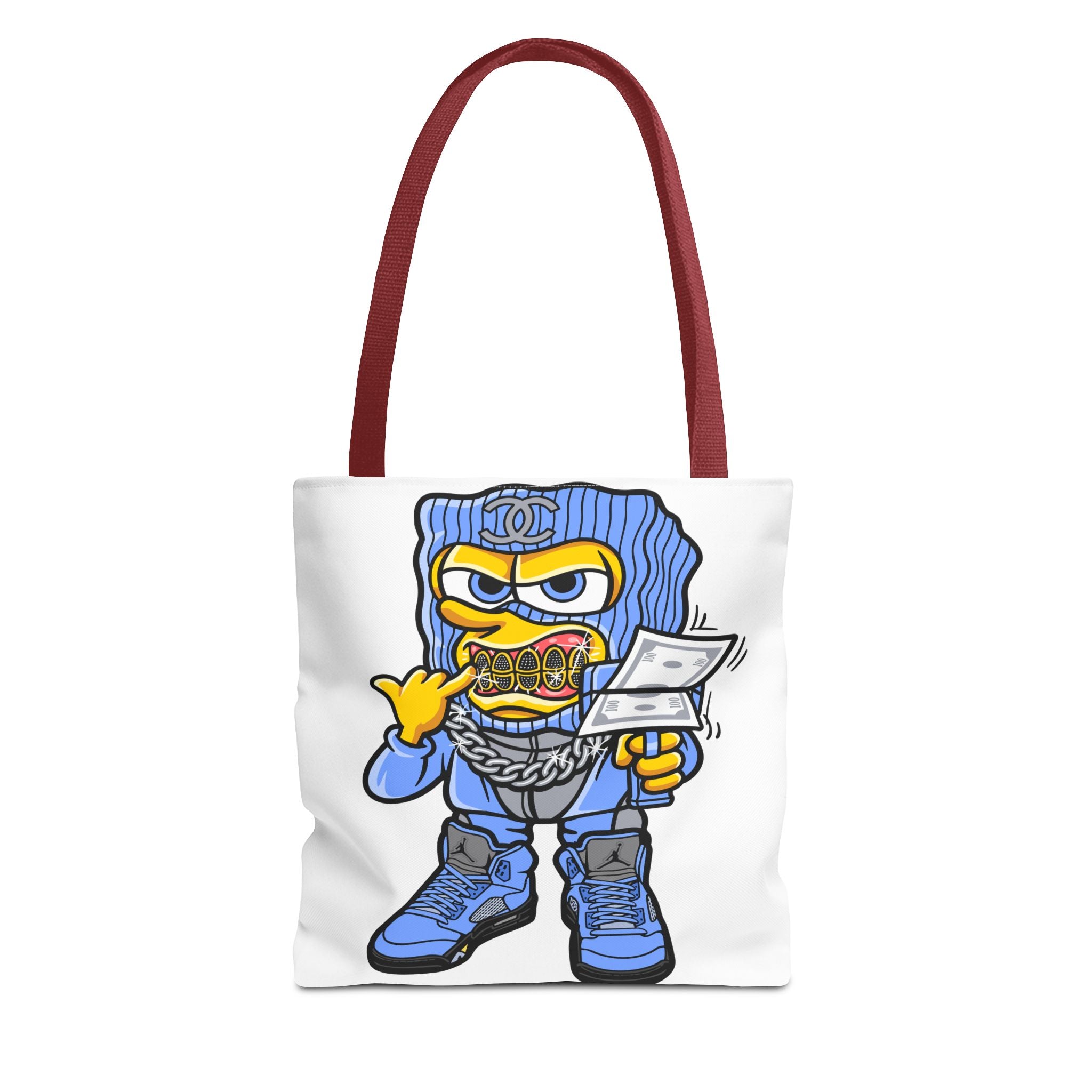 Trendy Graphic Tote Bag, Cool Urban Style, Perfect for Everyday Use, Gifts for Fashion Lovers, Street Art Vibe, Funky Accessory