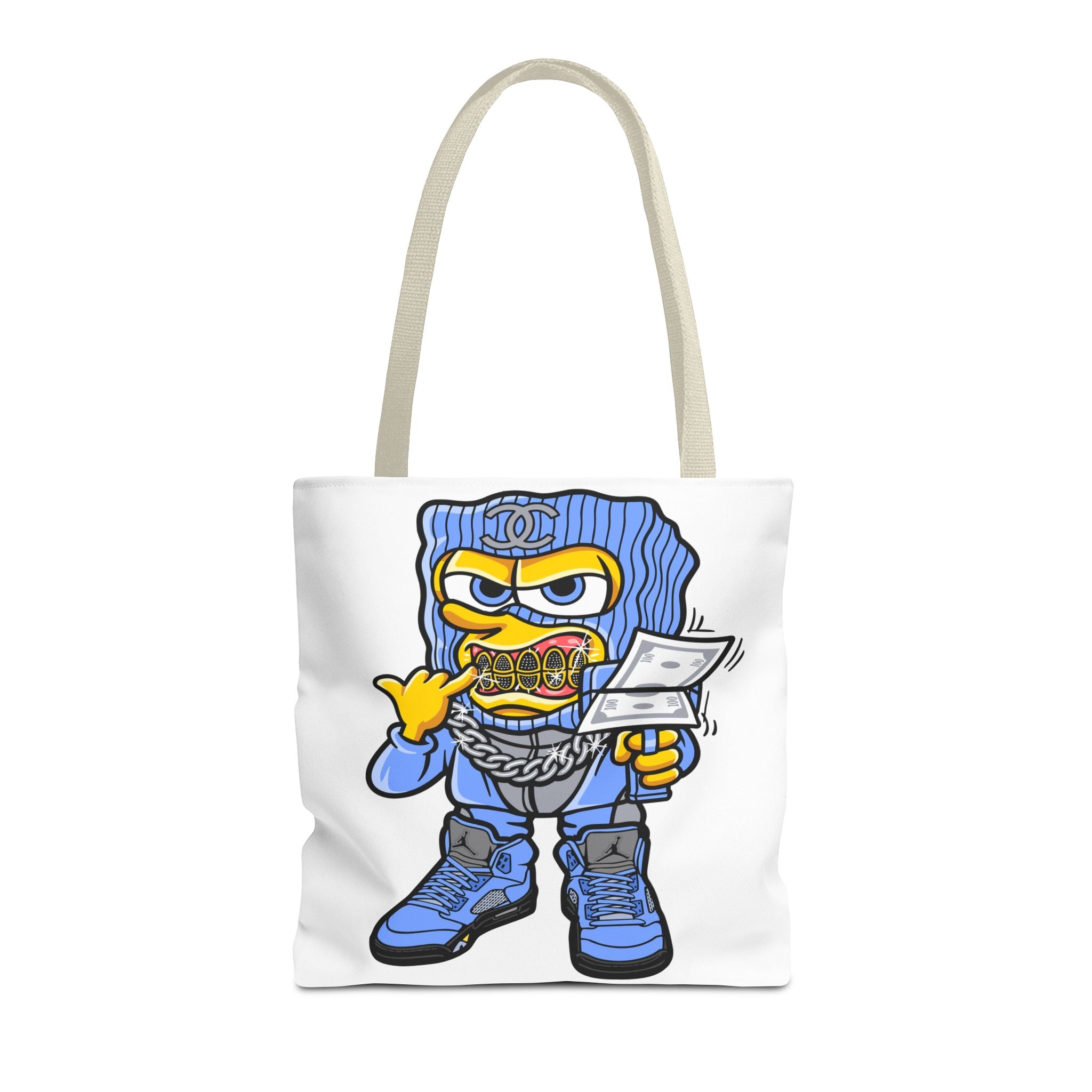 Trendy Graphic Tote Bag, Cool Urban Style, Perfect for Everyday Use, Gifts for Fashion Lovers, Street Art Vibe, Funky Accessory