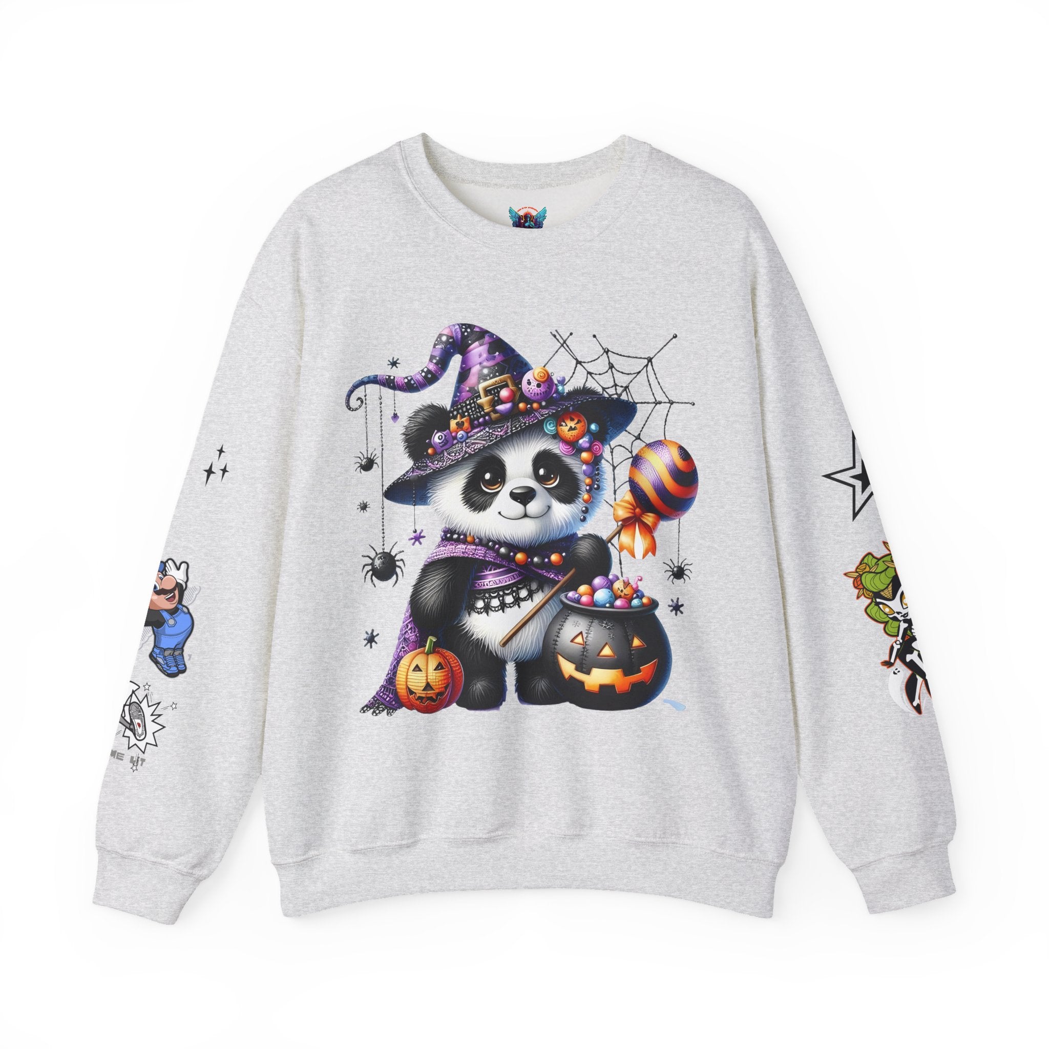 Whimsical Halloween Crewneck Sweatshirt, Cozy Unisex Sweatshirt, Cute Sweatshirt Gift, Fall Fashion, Trendy Sweatshirt, Halloween [...]
