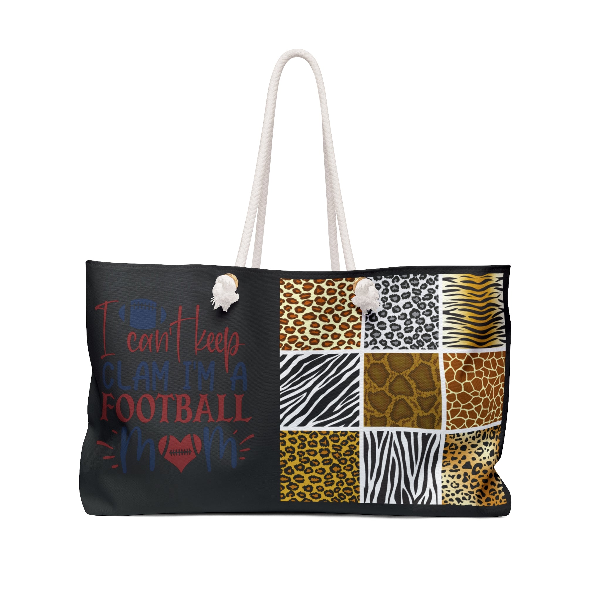 Wildlife-Themed Weekender Bag - Perfect for Animal Lovers, Travel, Beach Days, Gym, Gifts