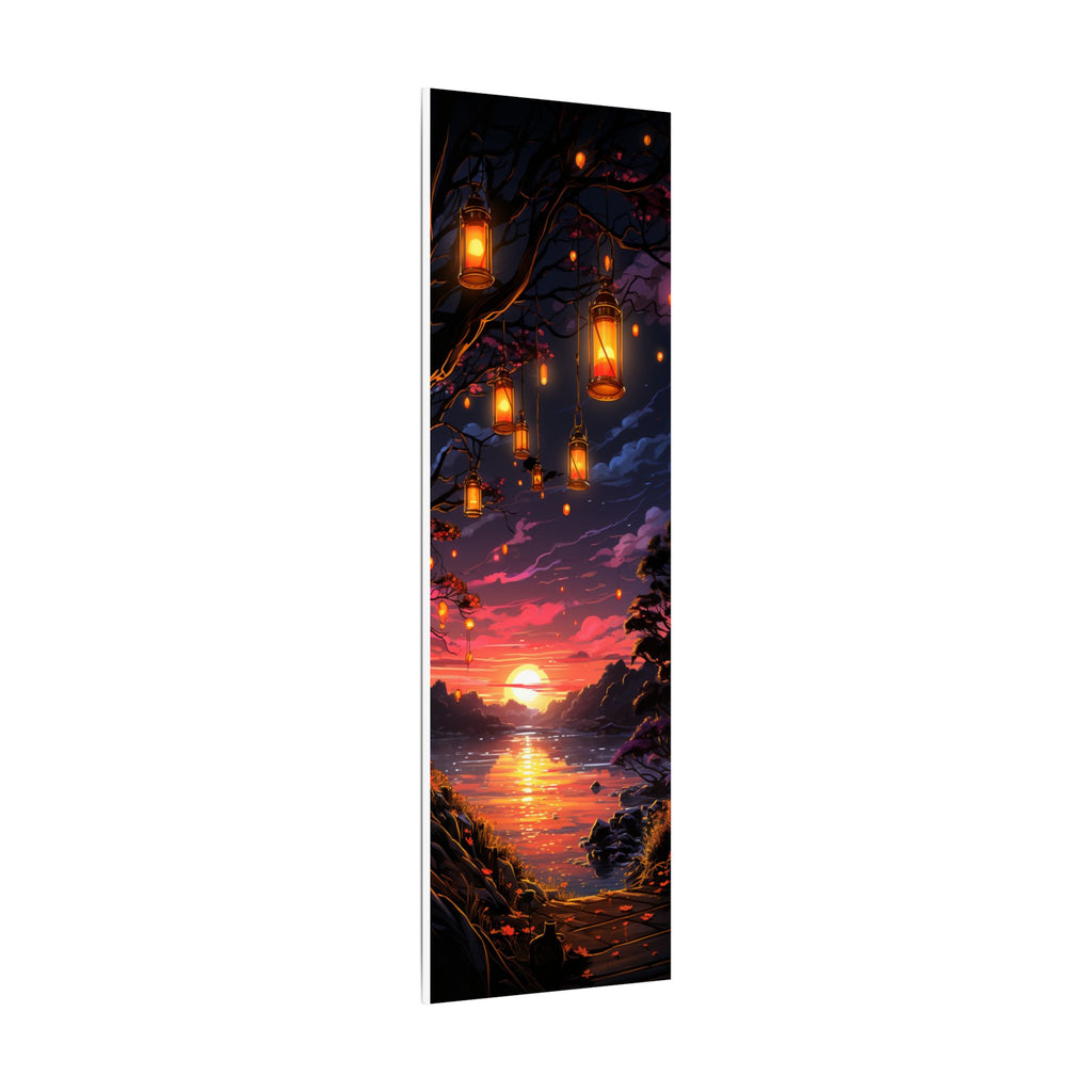 Canvas Matte "Sunset Lanterns"-Decor de Perete"