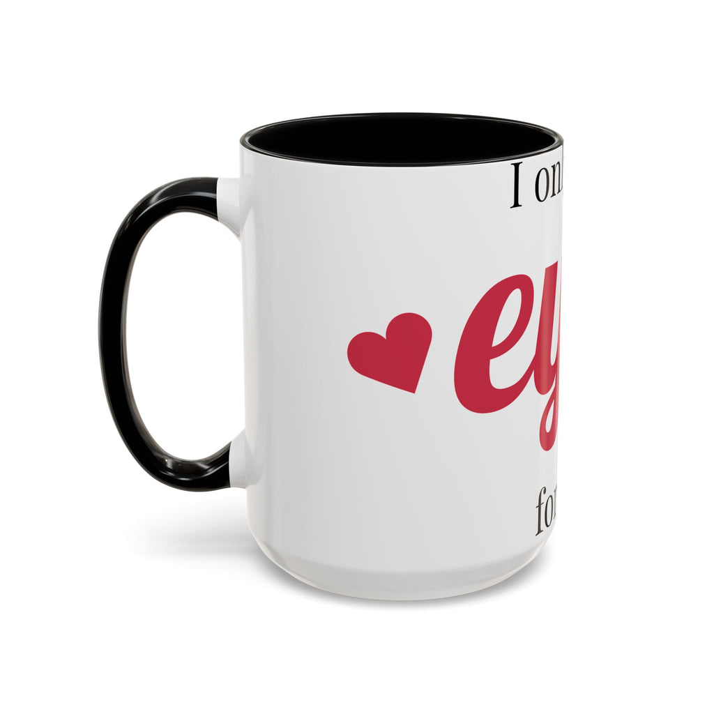 Romantic Coffee Mug - Perfect for Valentine's Day, Love Gifts, Couple's Gift, Cute Beverage Holder, Anniversary Present