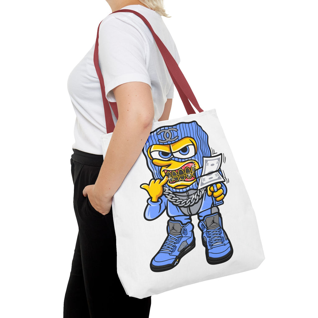 Trendy Graphic Tote Bag, Cool Urban Style, Perfect for Everyday Use, Gifts for Fashion Lovers, Street Art Vibe, Funky Accessory