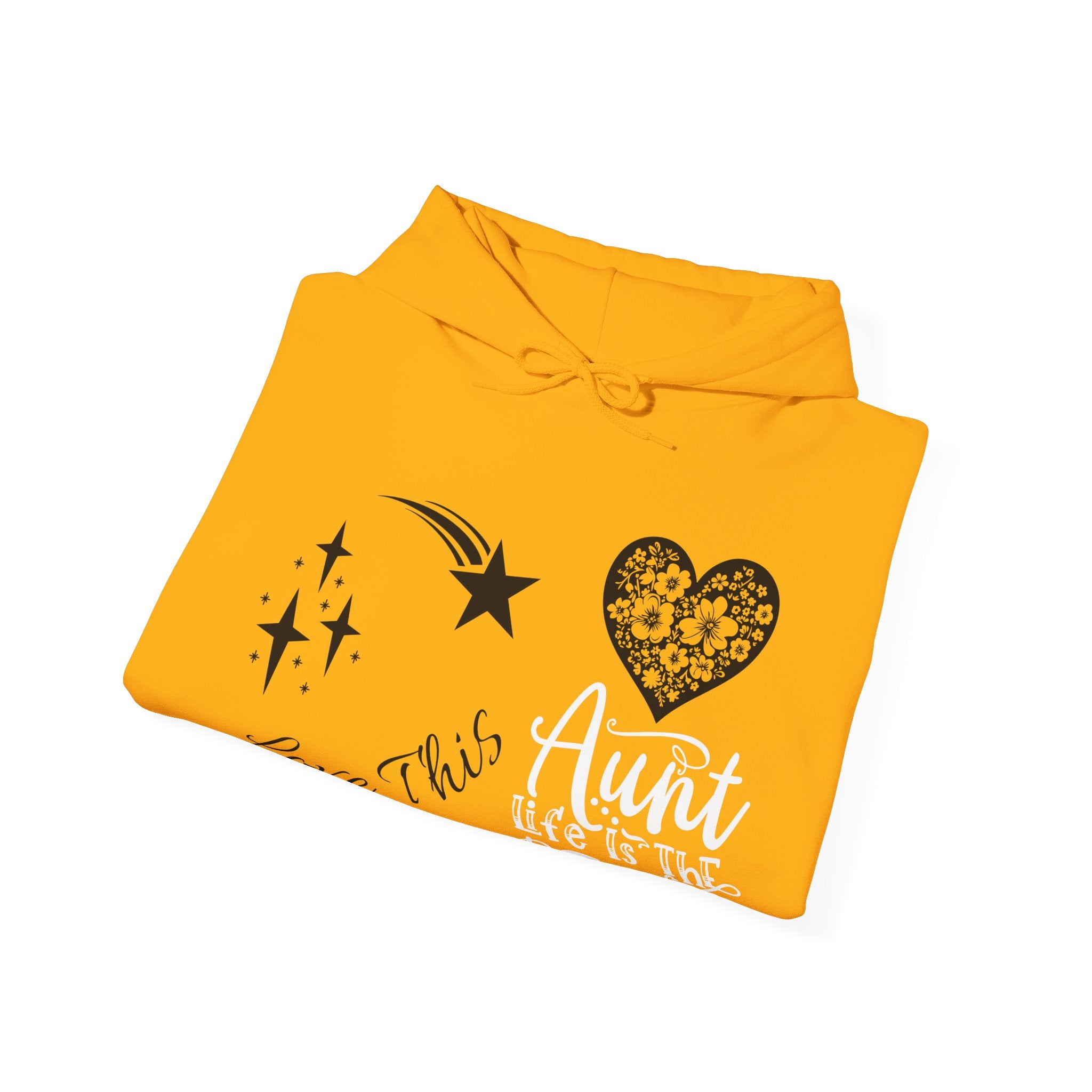 Cosmic Treats Hoodie - Unisex Heavy Blend™ Hooded Sweatshirt, Love This Sweatshirt, Cute Hoodie, Starry Pattern Pullover, Fun Gift for [...]