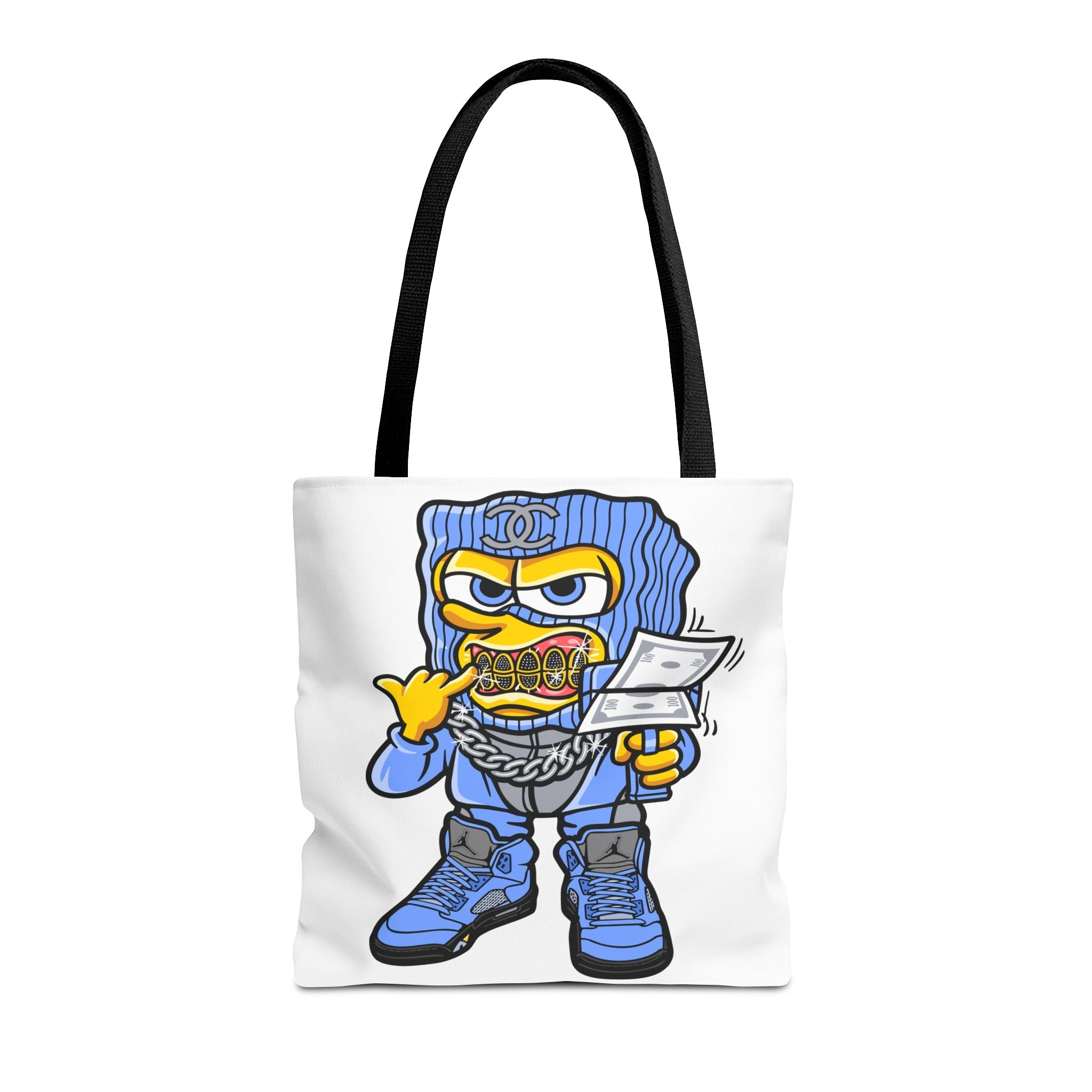 Trendy Graphic Tote Bag, Cool Urban Style, Perfect for Everyday Use, Gifts for Fashion Lovers, Street Art Vibe, Funky Accessory