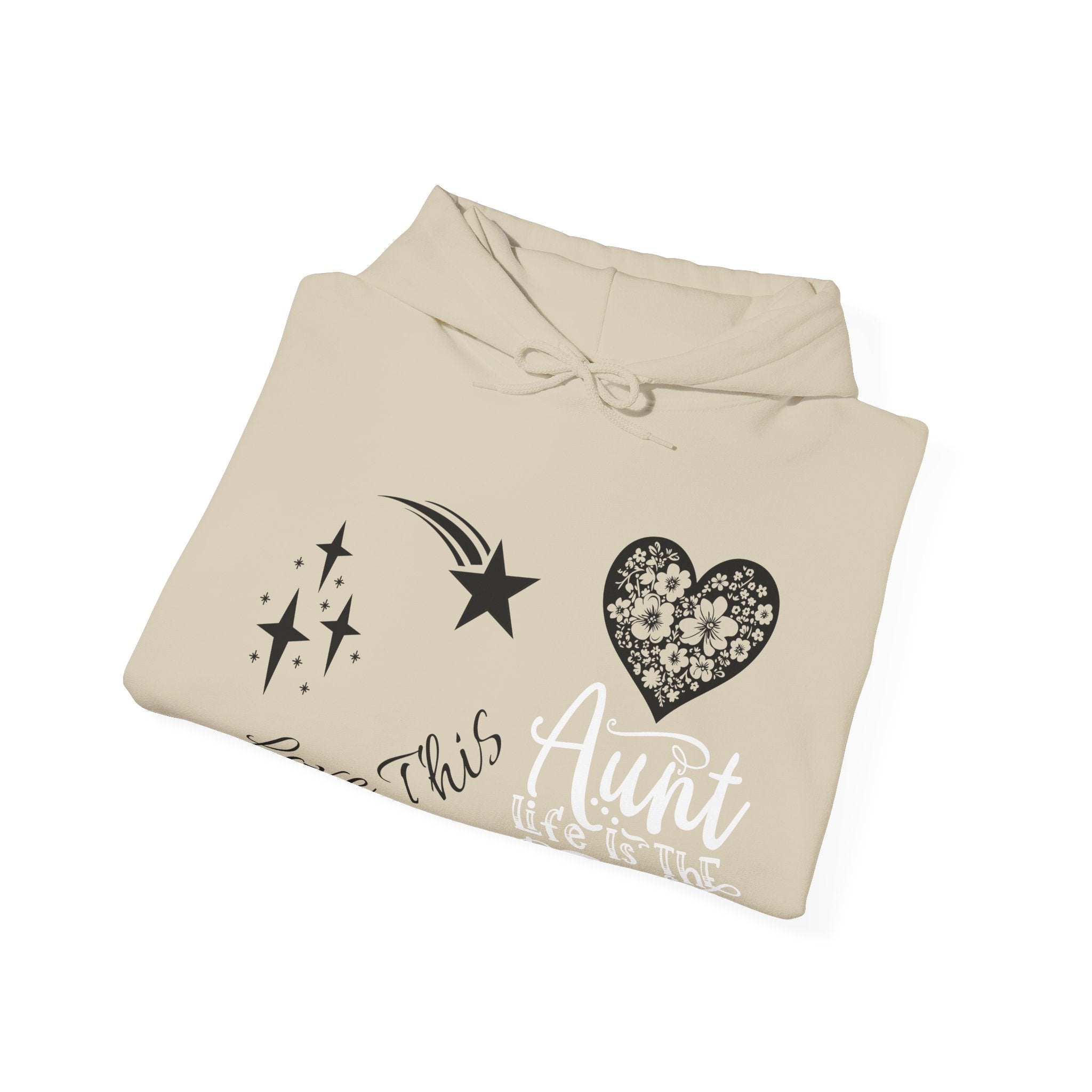 Cosmic Treats Hoodie - Unisex Heavy Blend™ Hooded Sweatshirt, Love This Sweatshirt, Cute Hoodie, Starry Pattern Pullover, Fun Gift for [...]