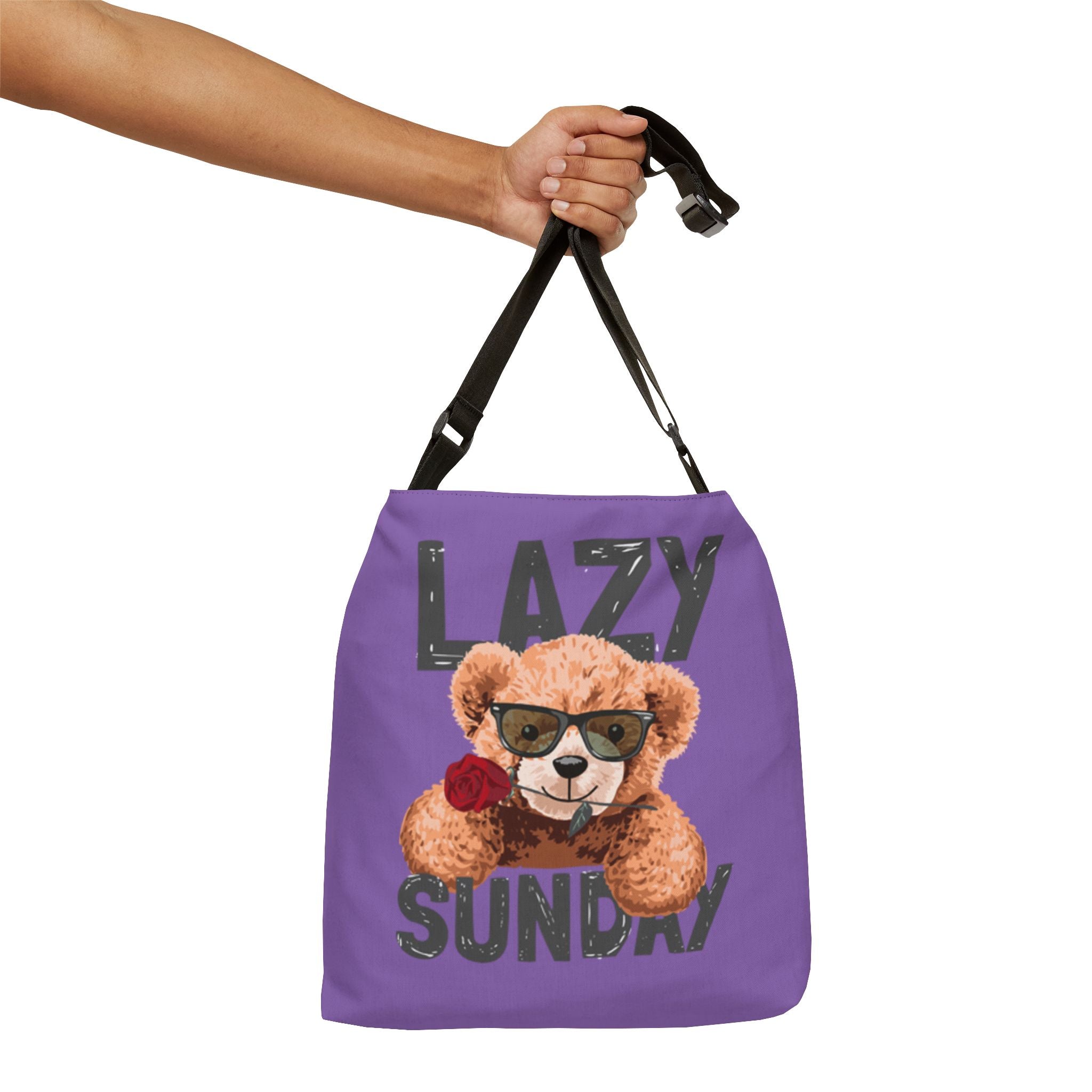 Stylish Adjustable Tote Bag - Funky Cat Design, Perfect for Shopping, Travel, Daily Use, Gift for Cat Lovers