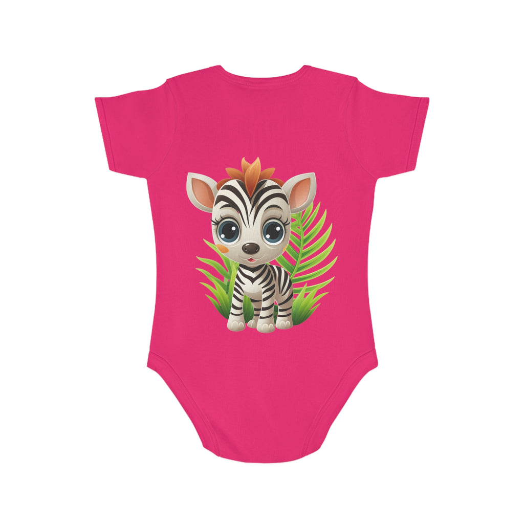 Cute Animal Baby Bodysuit, Adorable Panda and Zebra Onesie, Infant Gift, Baby Shower Outfit, Cute Baby Clothes, Newborn Apparel