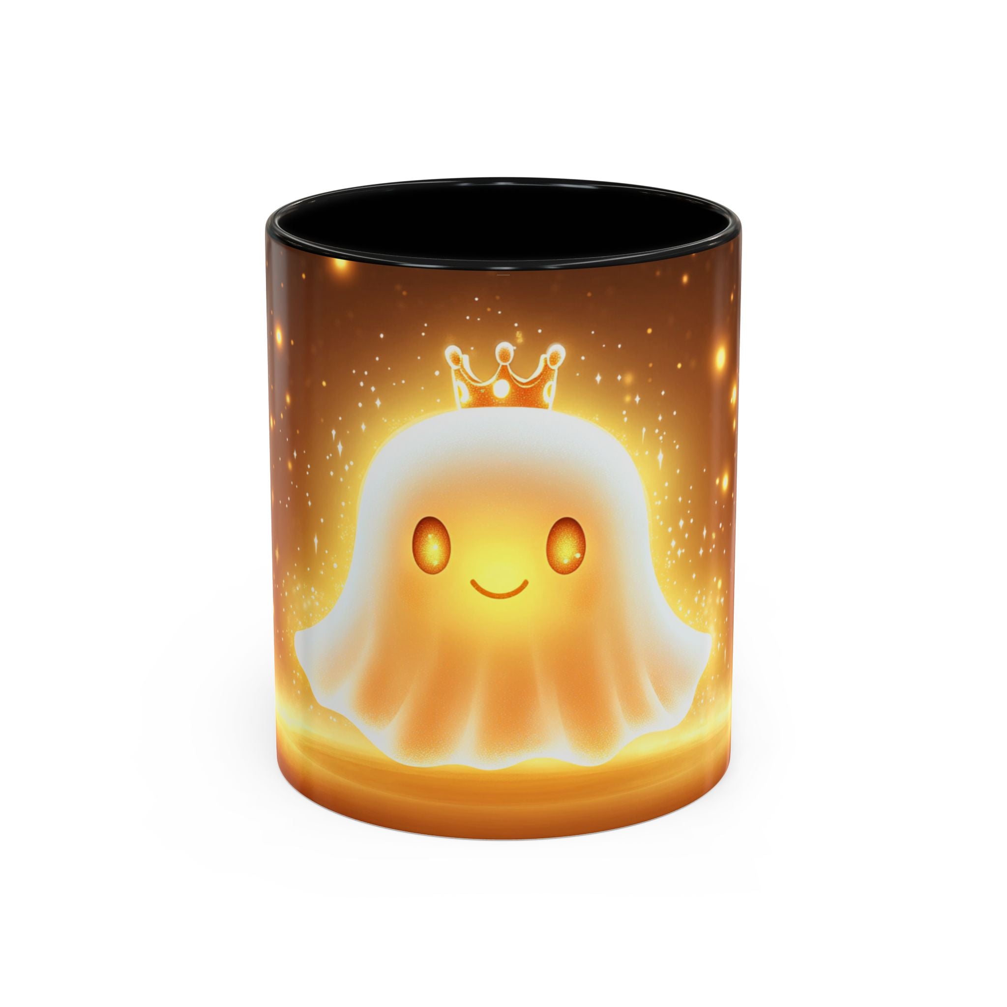 Whimsical Jelly Ghost Coffee Mug - Perfect for Halloween, Cozy Mornings, Gift for Friends, Home Decor, Cute Art