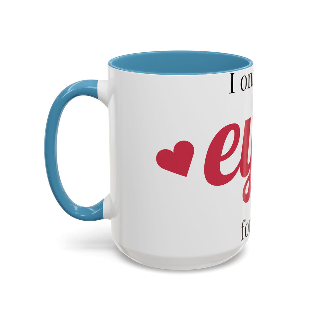 Romantic Coffee Mug - Perfect for Valentine's Day, Love Gifts, Couple's Gift, Cute Beverage Holder, Anniversary Present