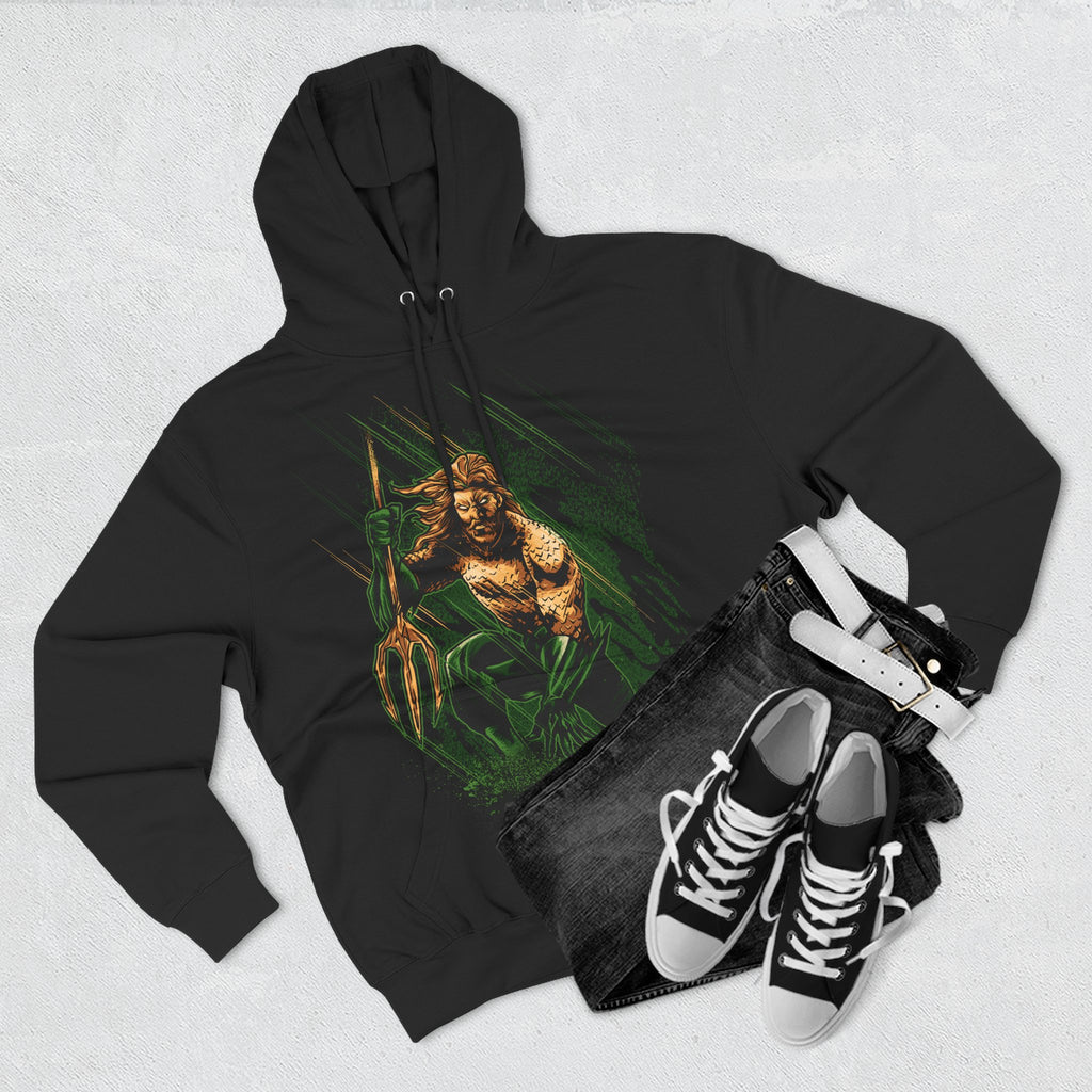 Fleece Hoodie with Bold Graphic Designs