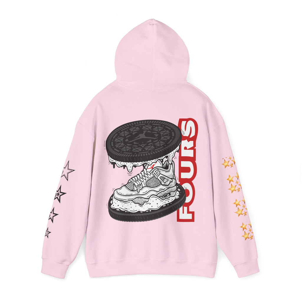 Cosmic Treats Hoodie - Unisex Heavy Blend™ Hooded Sweatshirt, Love This Sweatshirt, Cute Hoodie, Starry Pattern Pullover, Fun Gift for [...]