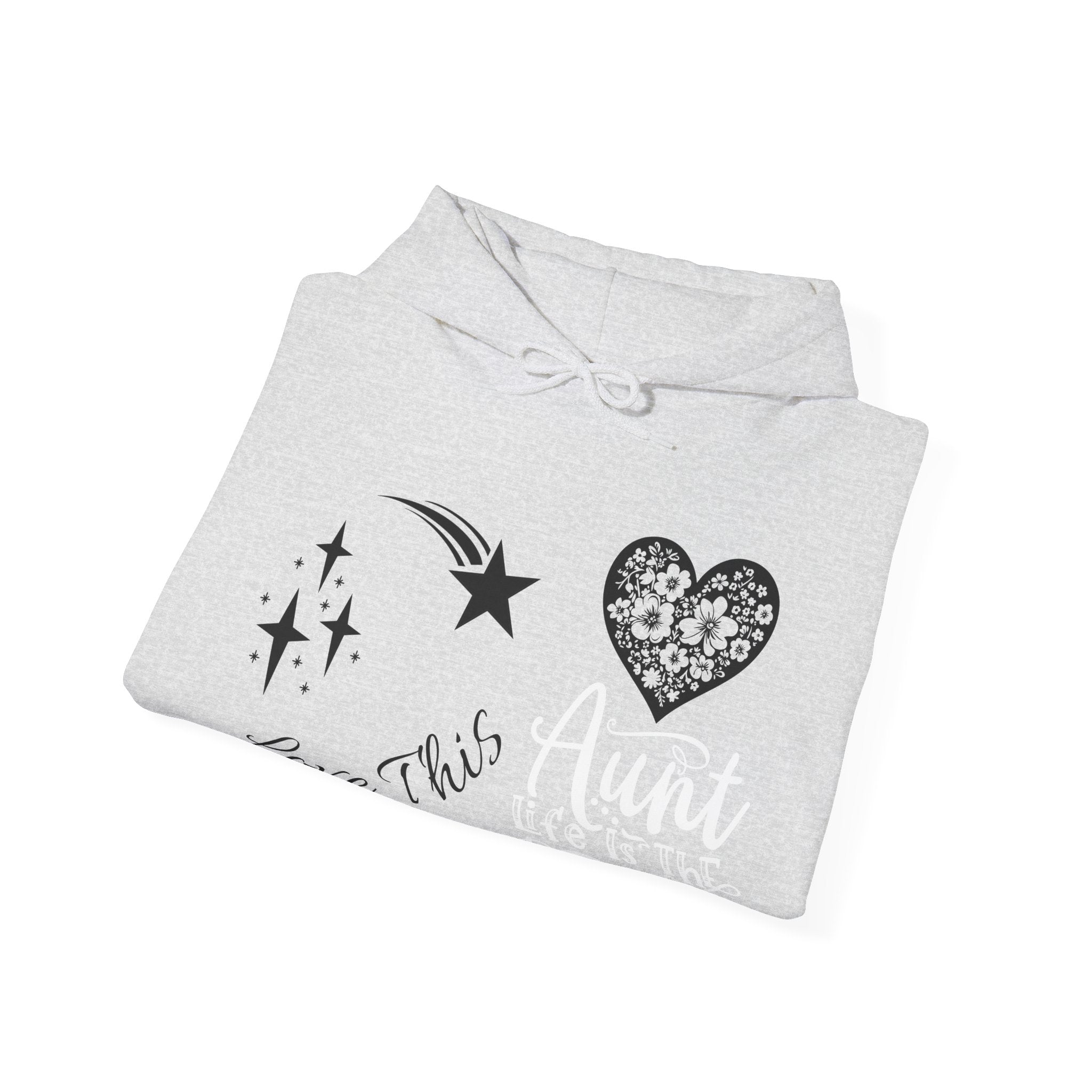 Cosmic Treats Hoodie - Unisex Heavy Blend™ Hooded Sweatshirt, Love This Sweatshirt, Cute Hoodie, Starry Pattern Pullover, Fun Gift for [...]