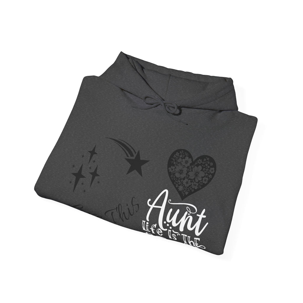 Cosmic Treats Hoodie - Unisex Heavy Blend™ Hooded Sweatshirt, Love This Sweatshirt, Cute Hoodie, Starry Pattern Pullover, Fun Gift for [...]