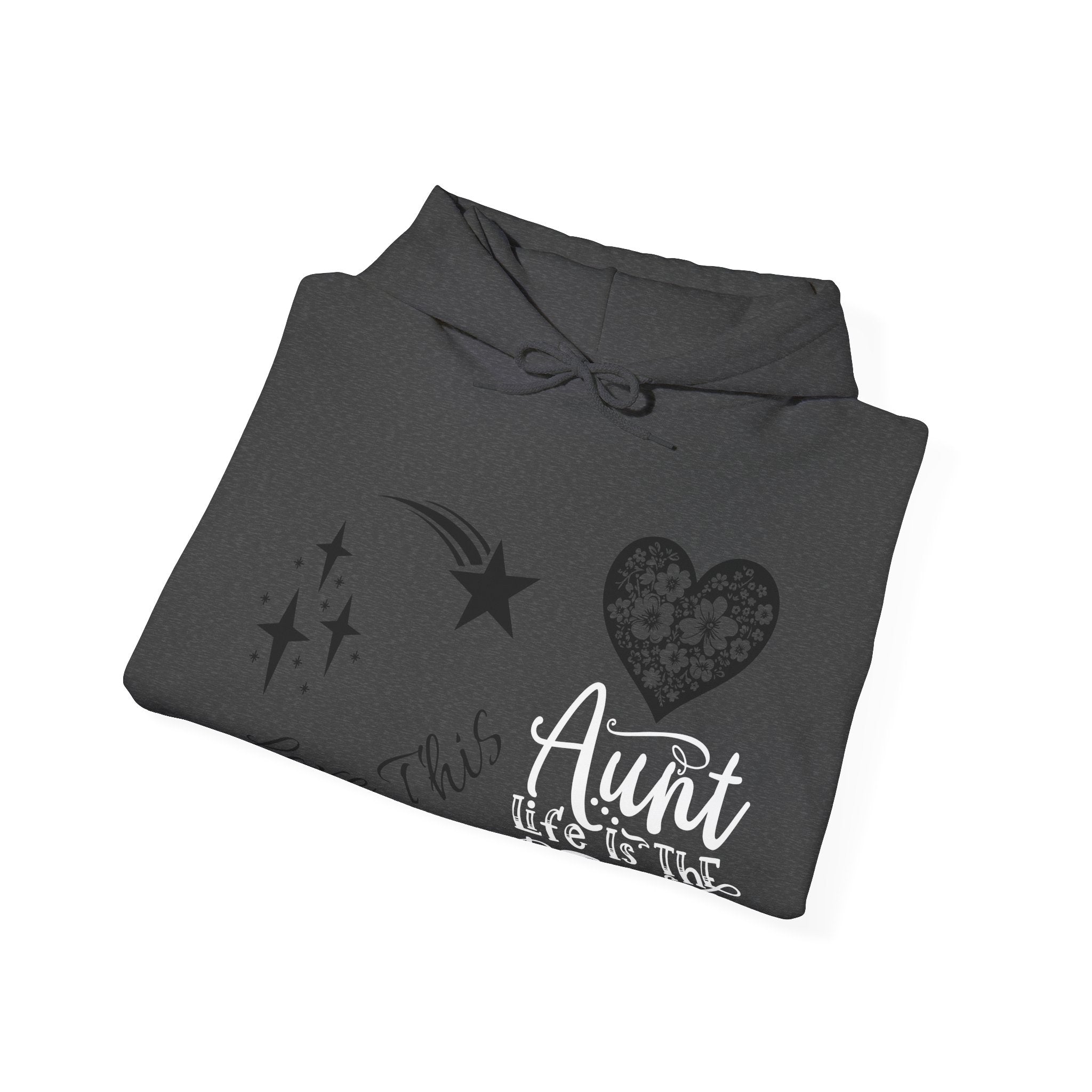 Cosmic Treats Hoodie - Unisex Heavy Blend™ Hooded Sweatshirt, Love This Sweatshirt, Cute Hoodie, Starry Pattern Pullover, Fun Gift for [...]