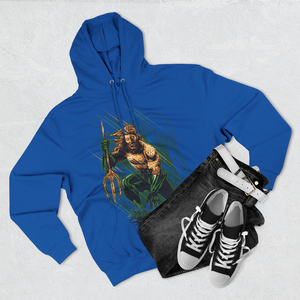 Fleece Hoodie with Bold Graphic Designs