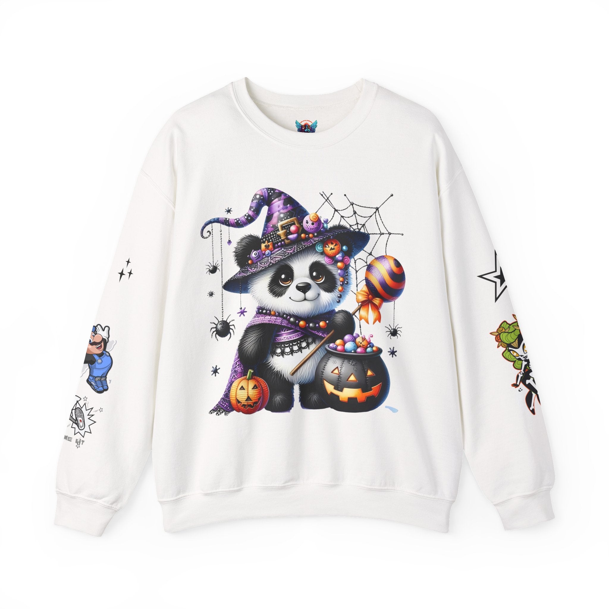 Whimsical Halloween Crewneck Sweatshirt, Cozy Unisex Sweatshirt, Cute Sweatshirt Gift, Fall Fashion, Trendy Sweatshirt, Halloween [...]