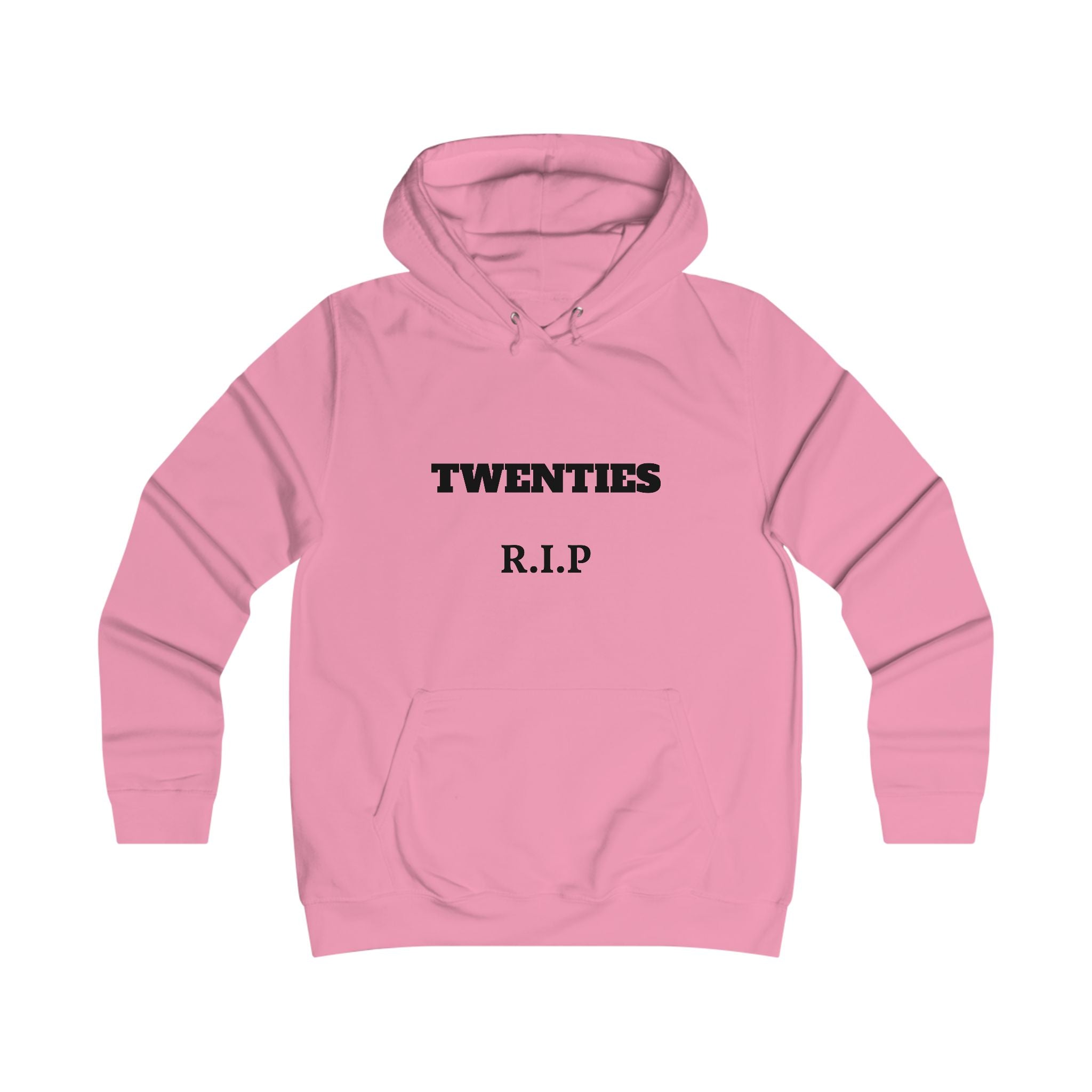 RIP Twenties Girlie College Hoodie | Trendy Student Sweatshirt, Cozy Gift for Graduates, Fun Birthday Present, Cute Lounge Wear, [...]