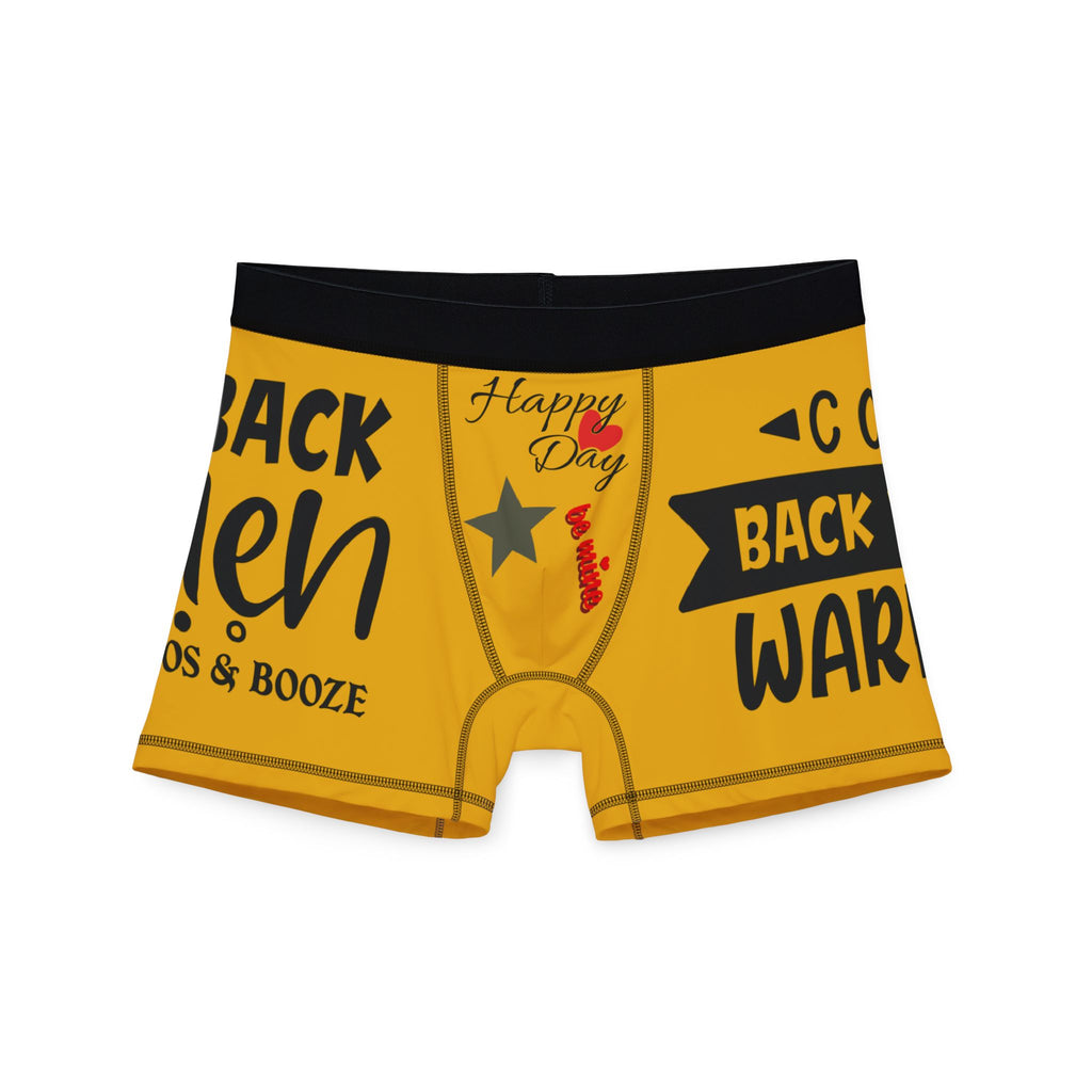 Funny Men's Boxers, Perfect for Birthdays, Gag Gifts, Men's Gifts, Unique Underwear, Come Back with a Rant