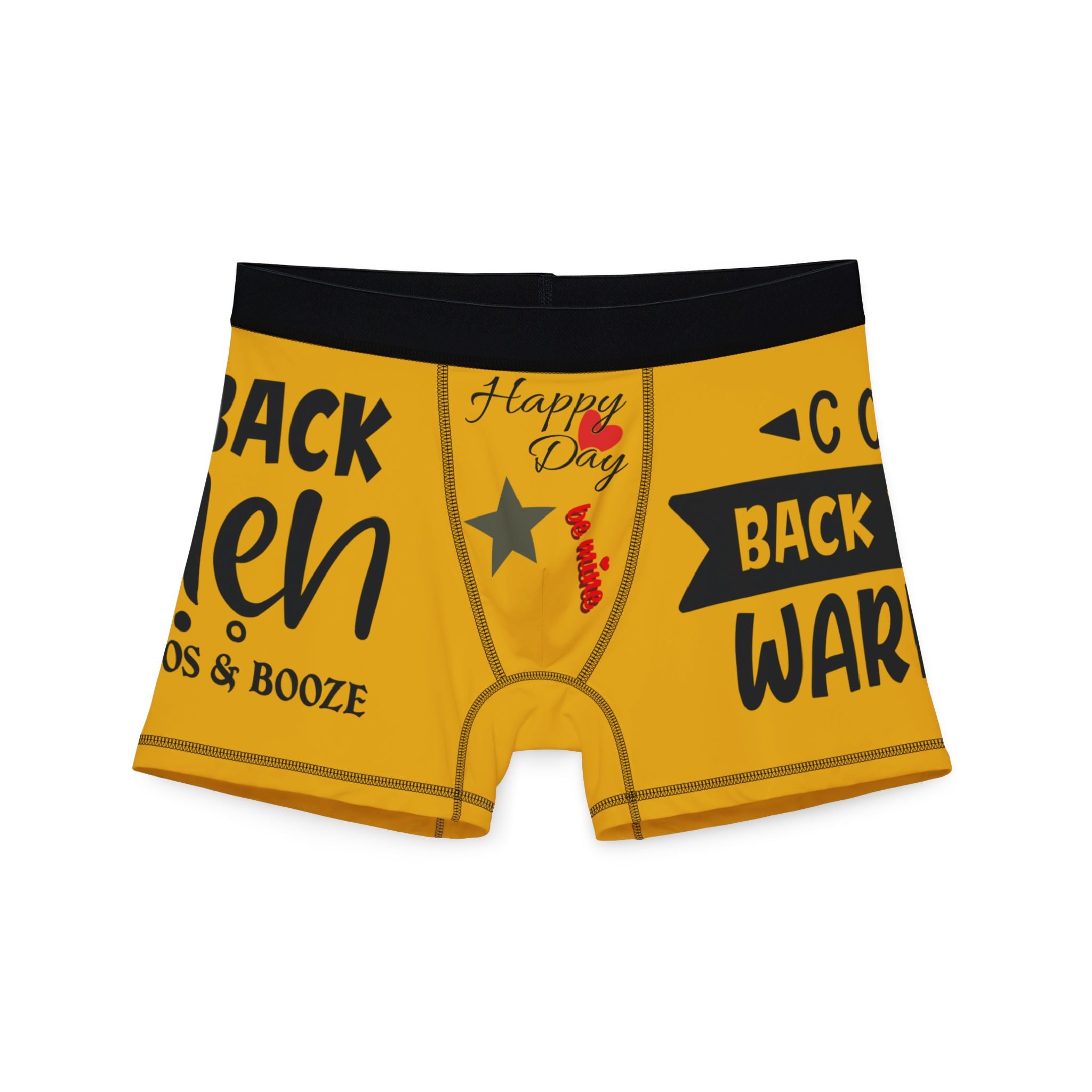 Funny Men's Boxers, Perfect for Birthdays, Gag Gifts, Men's Gifts, Unique Underwear, Come Back with a Rant