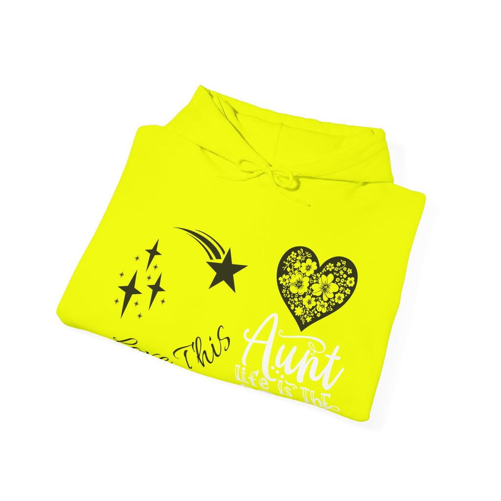 Cosmic Treats Hoodie - Unisex Heavy Blend™ Hooded Sweatshirt, Love This Sweatshirt, Cute Hoodie, Starry Pattern Pullover, Fun Gift for [...]