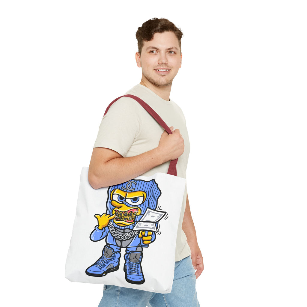 Trendy Graphic Tote Bag, Cool Urban Style, Perfect for Everyday Use, Gifts for Fashion Lovers, Street Art Vibe, Funky Accessory